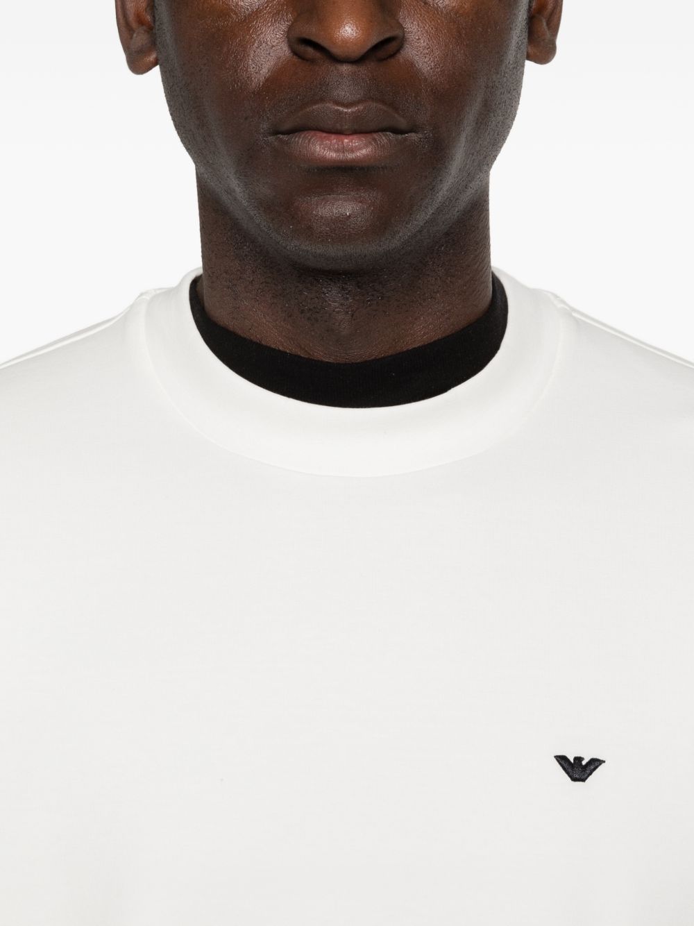 Emporio Armani Sweaters White EM004533AF10013U0003 (EMPORIO ARMANI / スウェット・フーディー ) | EMPORIO ARMANI (エンポリオ アルマーニ)(1)