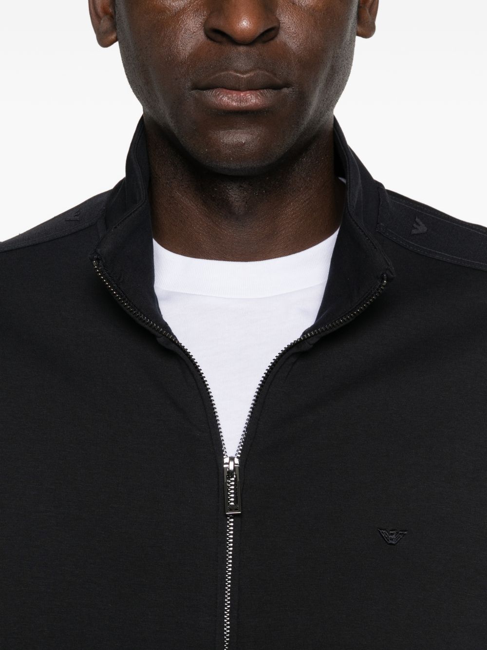 Emporio Armani Sweaters Blue EM005222AF10013UB118 (EMPORIO ARMANI / スウェット・フーディー ) | EMPORIO ARMANI (エンポリオ アルマーニ)(2)