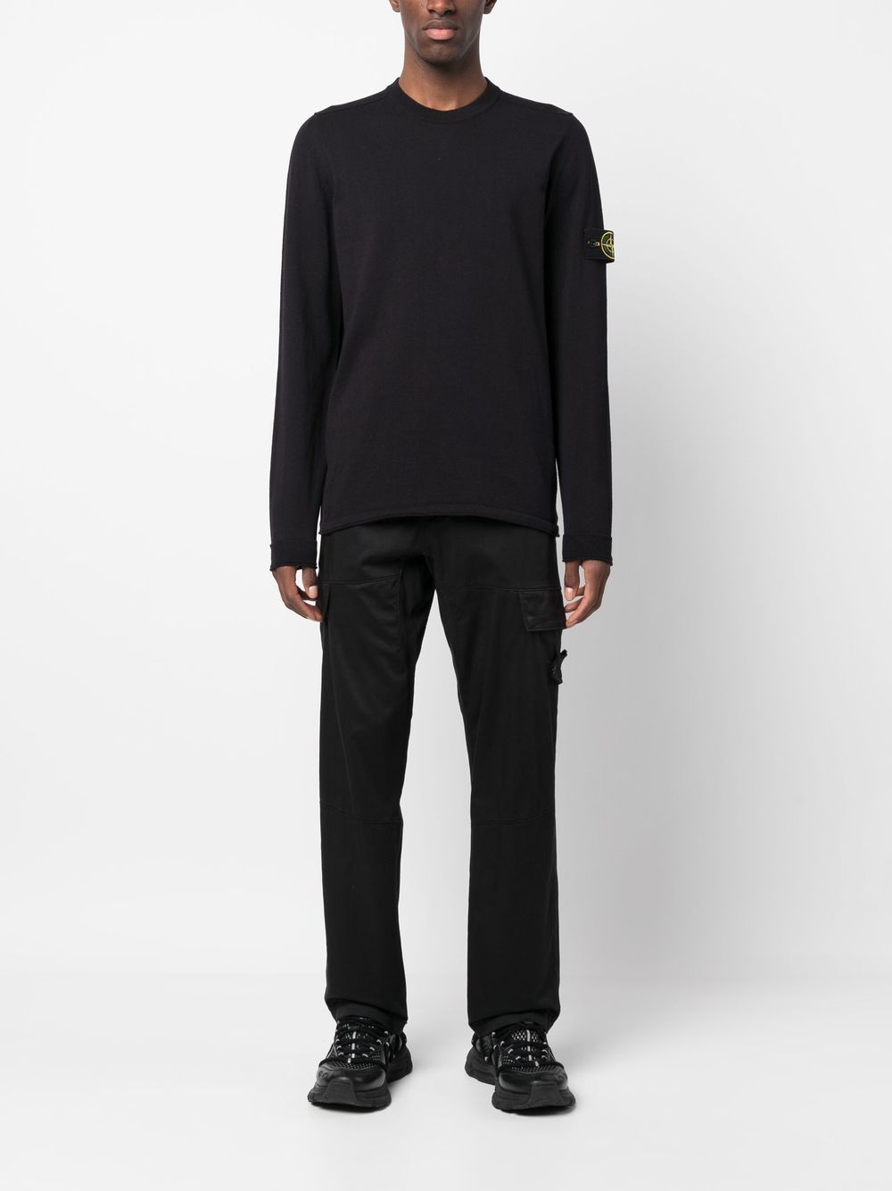 Stone Island Sweaters Blue L1S155100062S00B9V0020 (STONE ISLAND / ニット・セーター・カーディガン ) | STONE ISLAND (ストーンアイランド)(1)