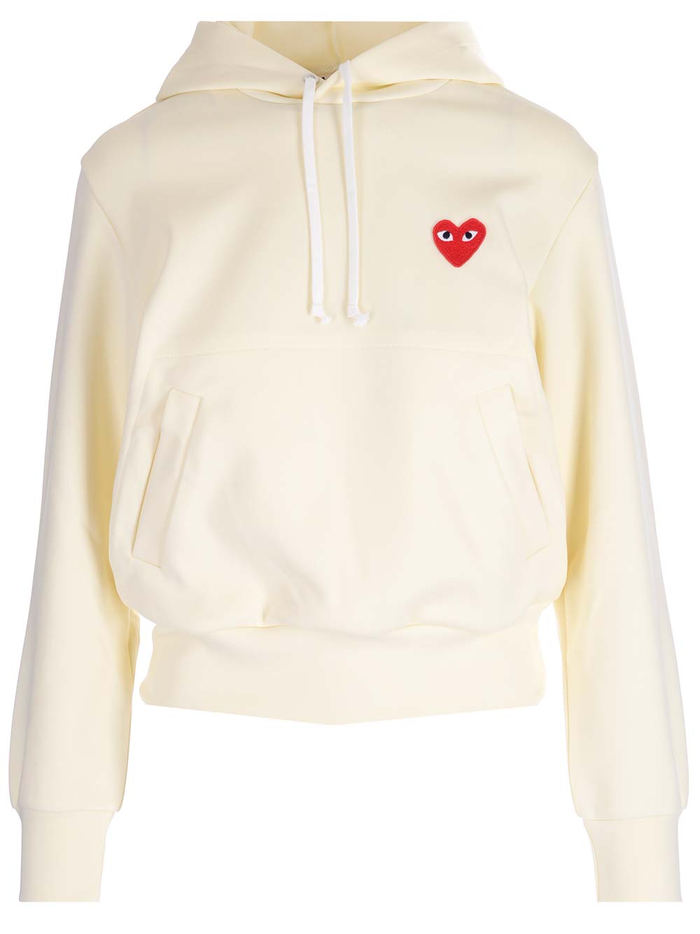 Classic-style hoodie P1T1733IVORY (PLAY Comme Des Garçons / スウェット・フーディー ) | PLAY Comme Des Garçons (プレイ コムデギャルソン)