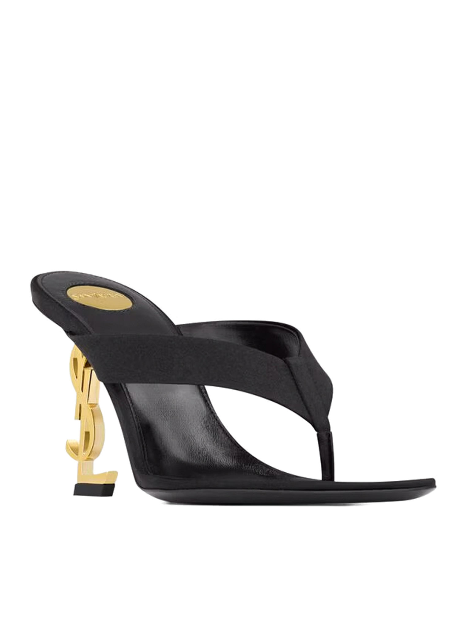 OPYUM MULES IN SATIN CREPE 8629419QNCV1000 (Saint Laurent / サンダル ) | Saint Laurent (サンローラン)(1)