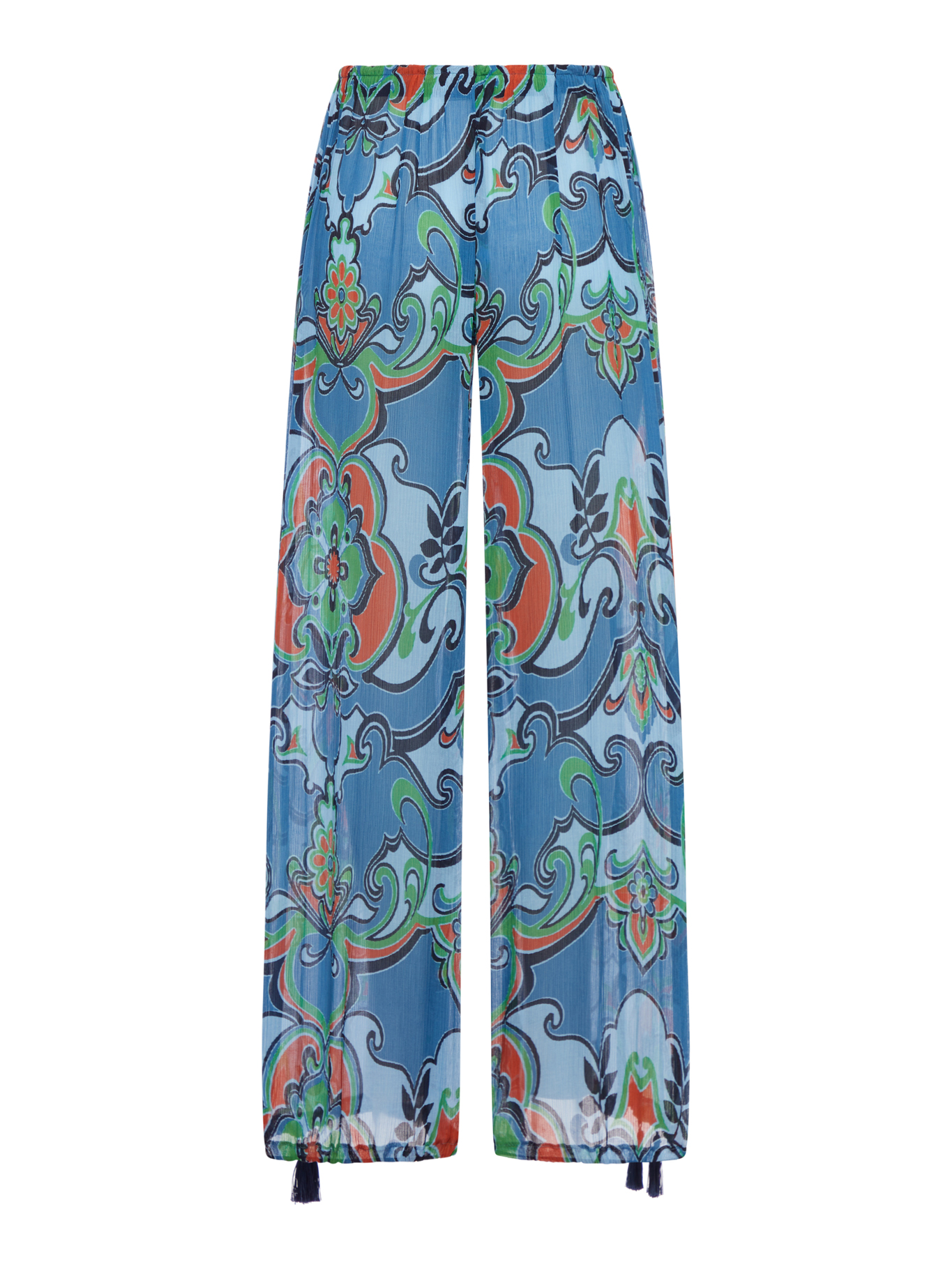 PRINTED SILK BLEND TROUSERS WITH DRAWSTRING WREA008599SADJ5X0881 (ETRO / パンツ ) | ETRO (エトロ)(1)