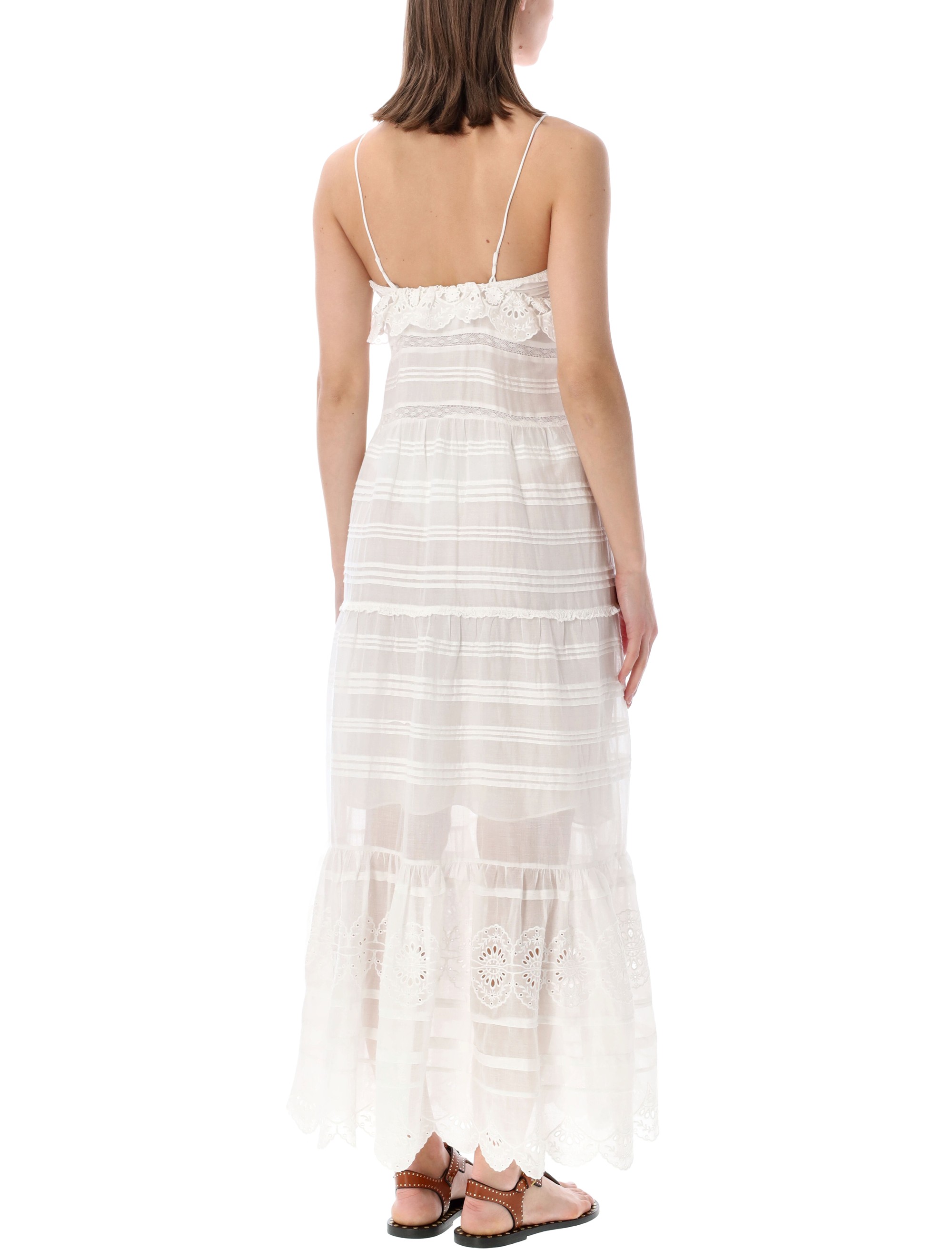 MARANT ETOILE Dresses White RO0951FAD1J05E20WH (Isabel Marant Étoile / ワンピース・ドレス・オールインワン ) | Isabel Marant Étoile (イザベル マラン エトワール)(1)