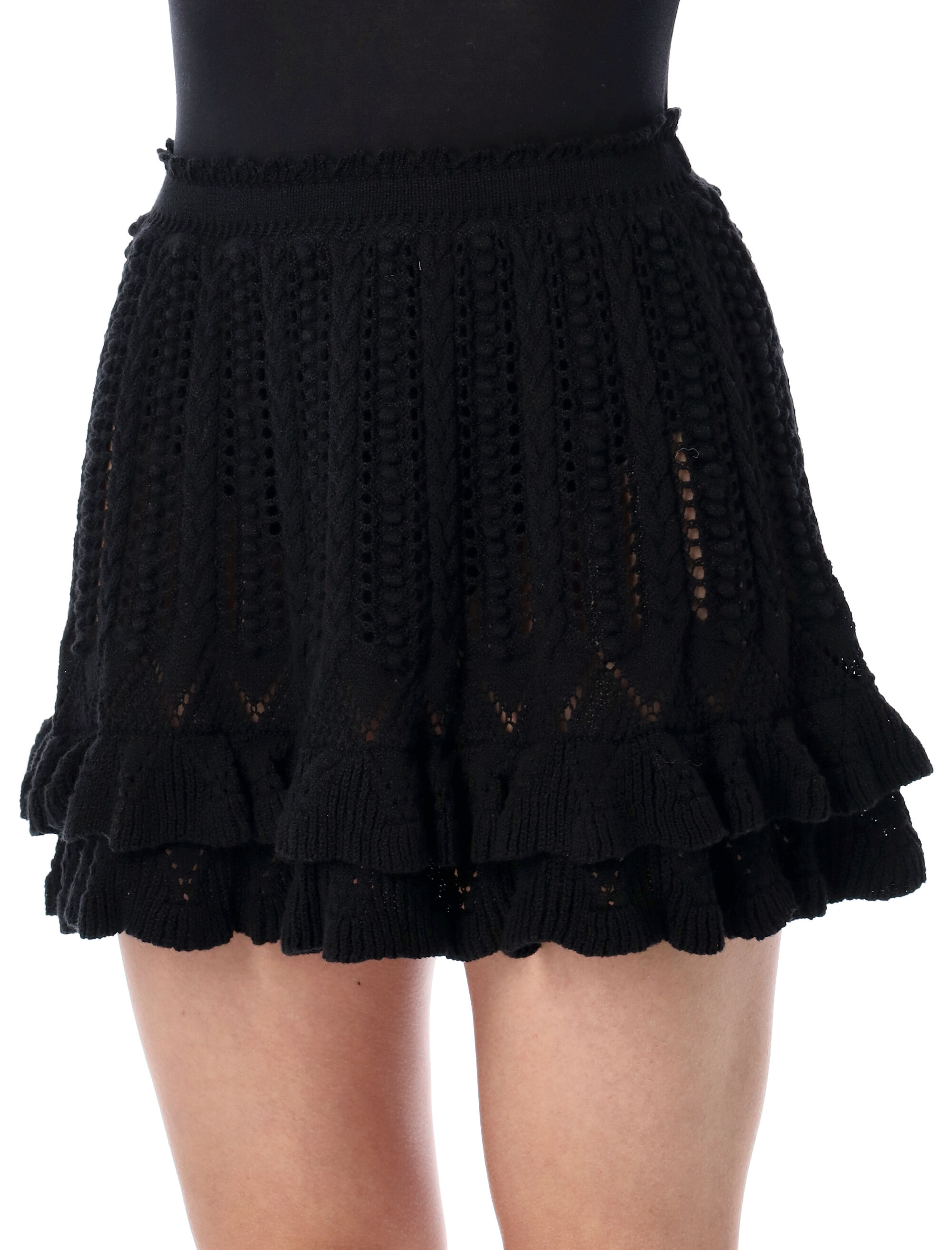 MARANT ETOILE Skirts Black JU0473FAD1L04E01BK (Isabel Marant Étoile / スカート ) | Isabel Marant Étoile (イザベル マラン エトワール)(2)