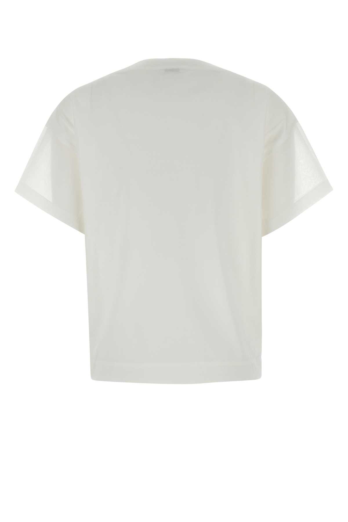 White cotton t-shirt M0T81BX800C6159 (Brunello Cucinelli / Tシャツ・カットソー ) | Brunello Cucinelli (ブルネロ・クチネリ)(1)