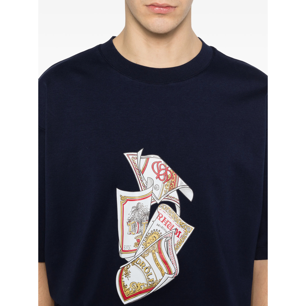 T-shirt Drole De Monsieur KTS311CO002NAVY (Drôle De Monsieur / Tシャツ・カットソー ) | Drôle De Monsieur (ドロールドムッシュ)(4)