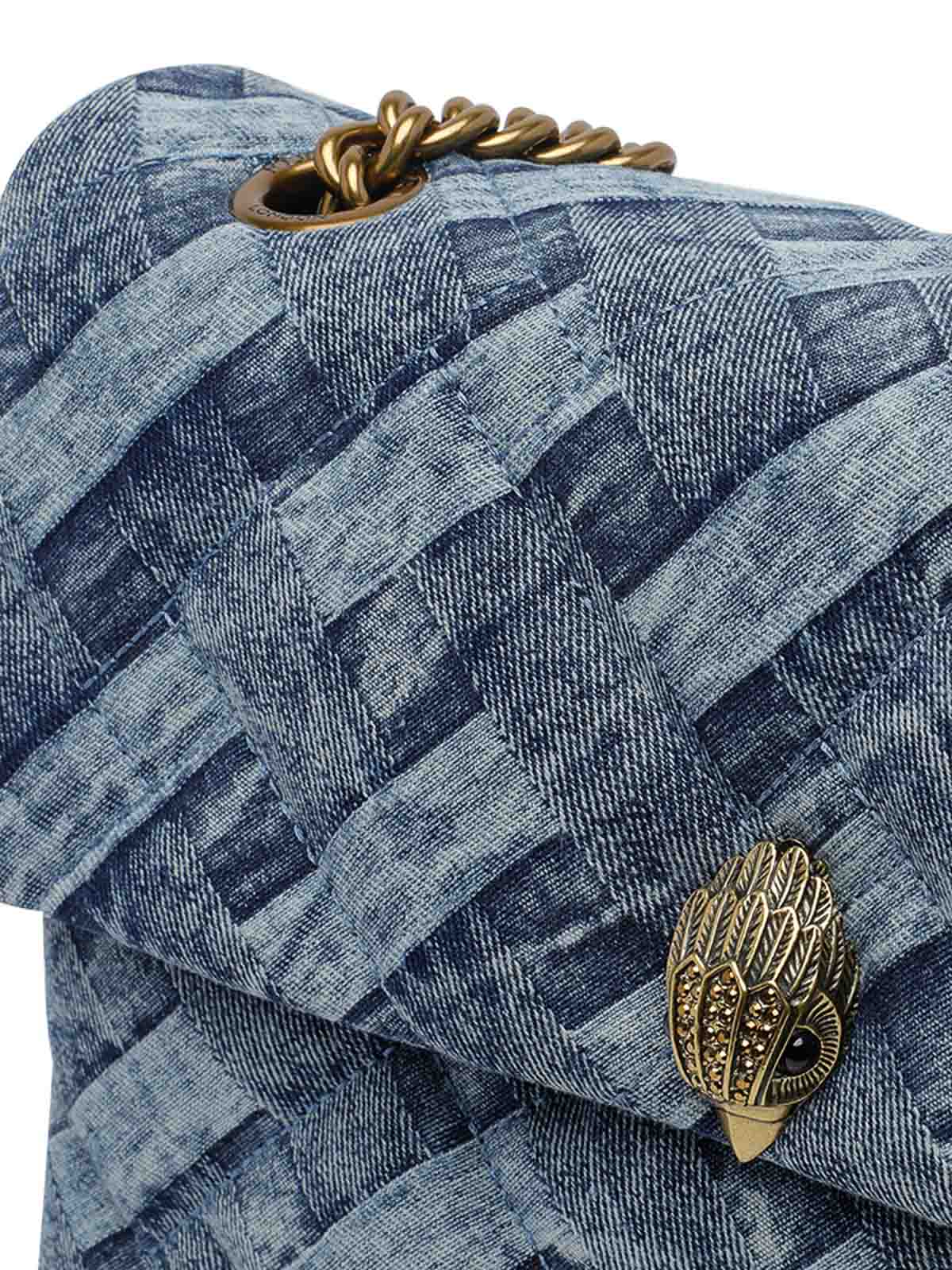 Large Kensington Denim Crossbody Bag 9796588669DENIM (KURT GEIGER / ハンドバッグ・ショルダーバッグ ) | KURT GEIGER (カートガイガー)(3)