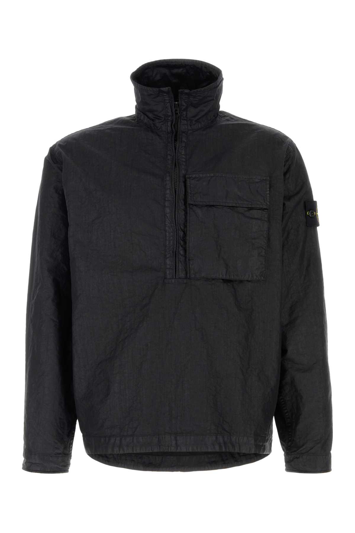Black nylon shirt L1S151200004S0069V0029 (STONE ISLAND / カジュアルジャケット ) | STONE ISLAND (ストーンアイランド)