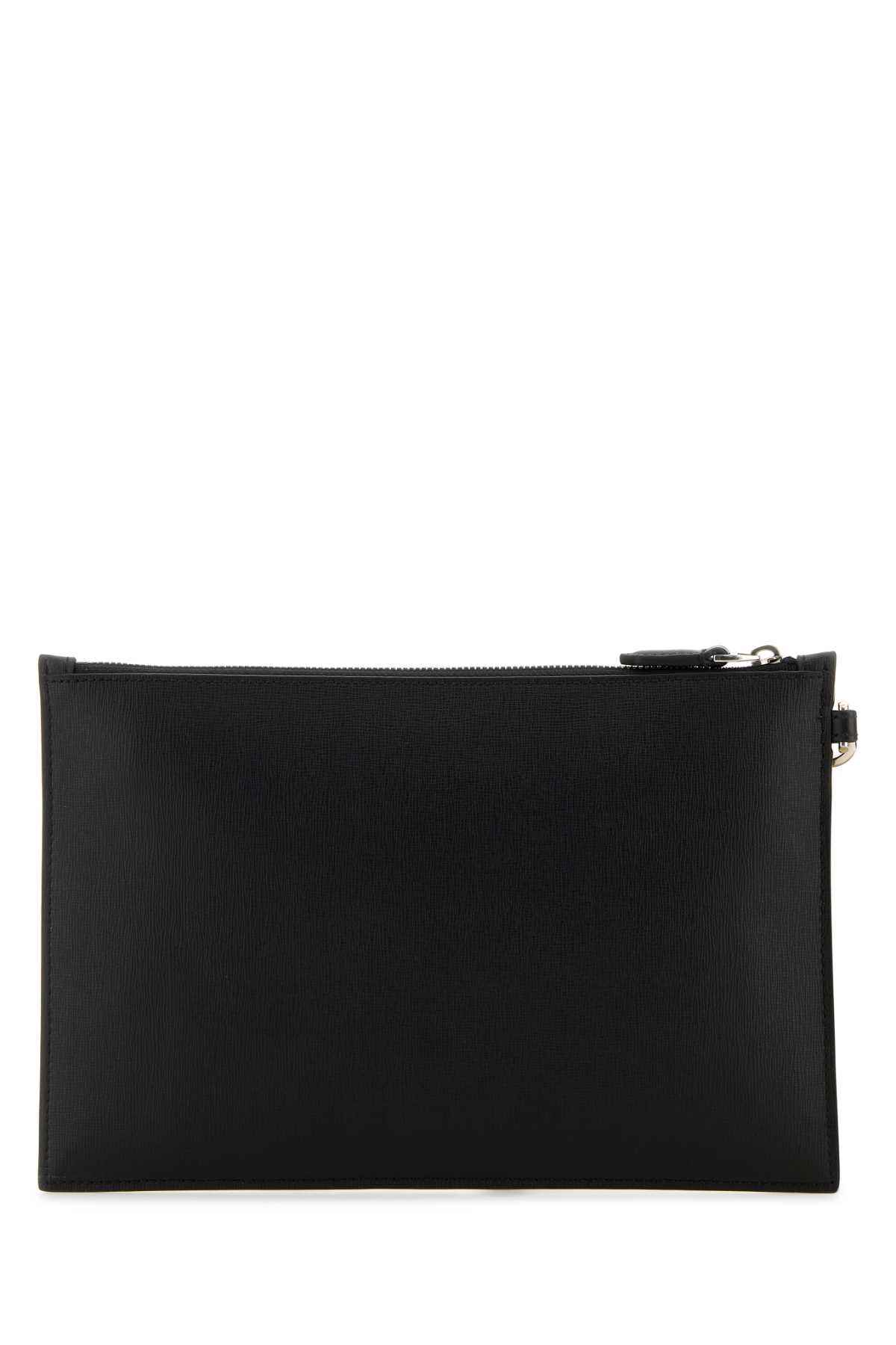 Black leather clutch MLN01DEC001I946P (BALLY / クラッチバッグ・ポーチ ) | BALLY (バリー)(2)