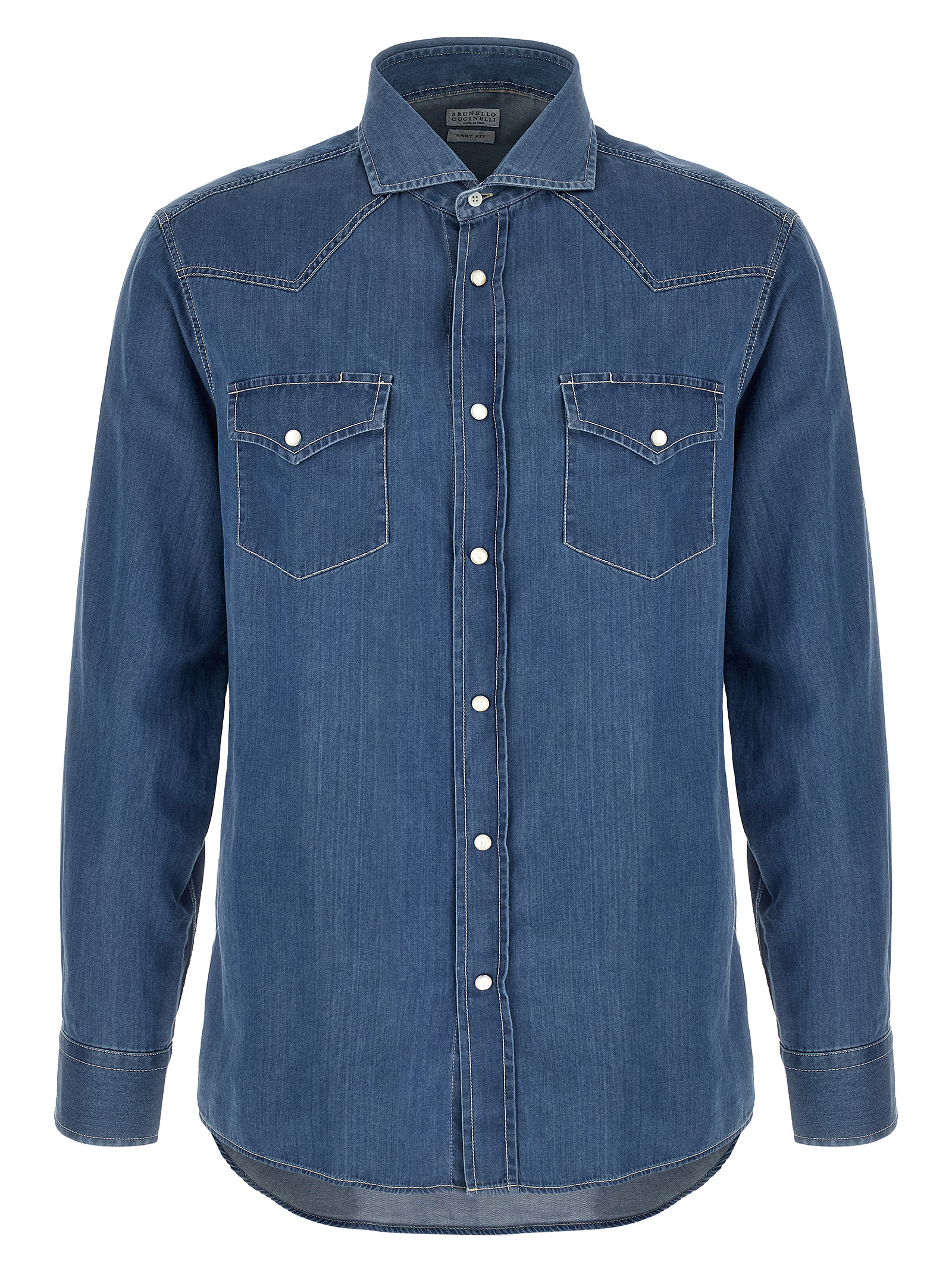 Texan shirt MR6834008COM47 (Brunello Cucinelli / シャツ・ブラウス ) | Brunello Cucinelli (ブルネロ・クチネリ)