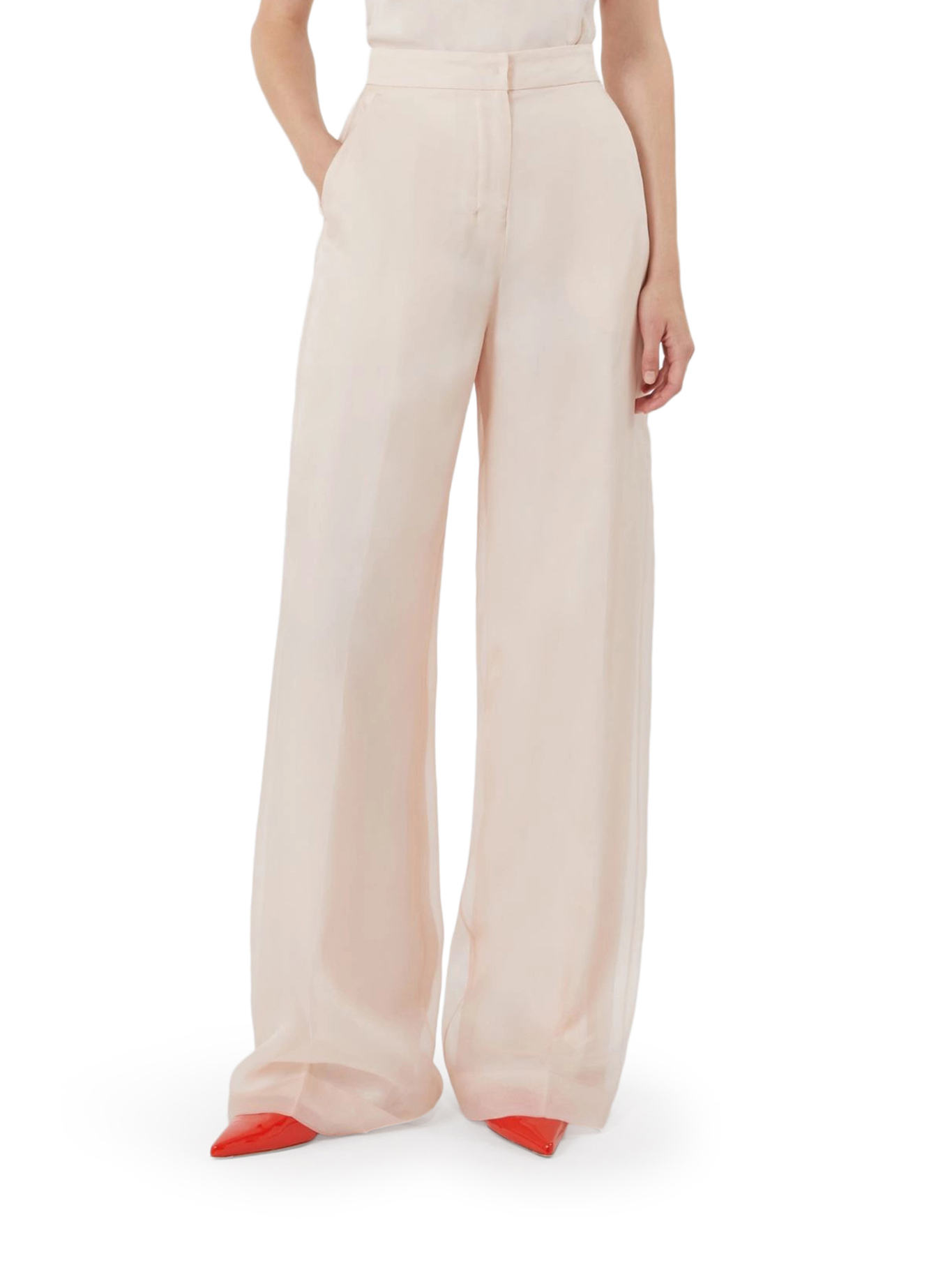 OLIVI TROUSERS IN SILK ORGANZA 2611131044600002 (Max Mara / パンツ ) | Max Mara (マックスマーラ)(2)