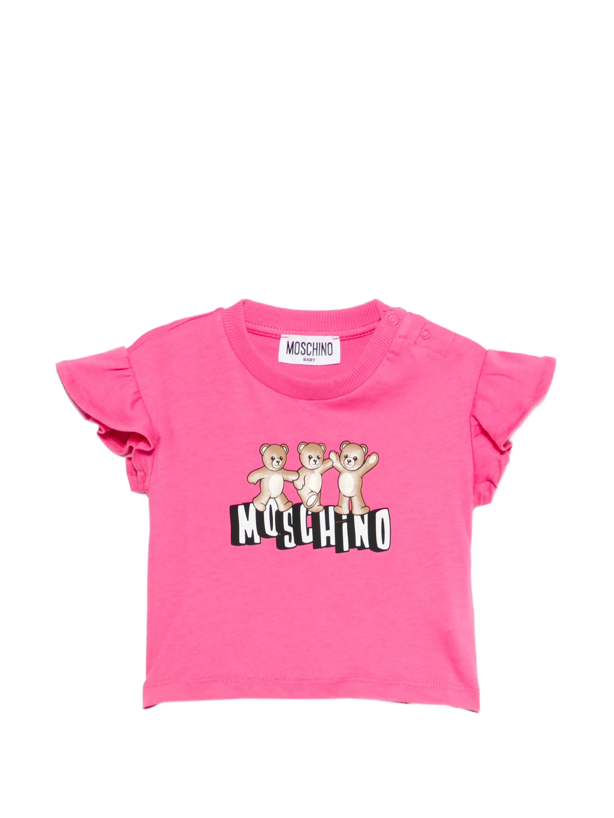 MOSCHINO KIDS T-shirts and Polos Fuchsia MDM03QLAA1750533 (MOSCHINO / Tシャツ・カットソー ) | MOSCHINO (モスキーノ)