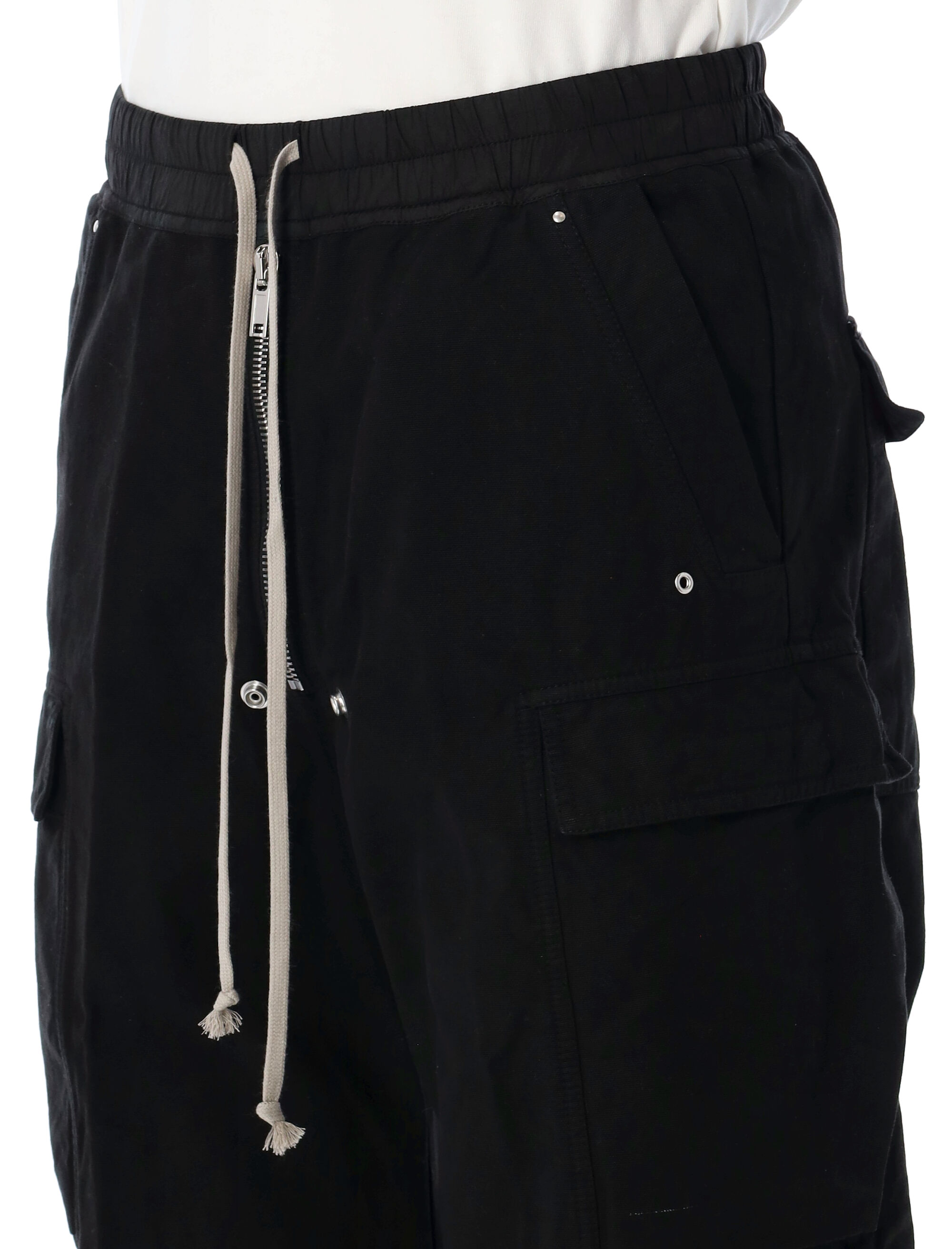 RICK OWENS DRKSHDW Trousers Black DU01F4398CVS09 (Rick Owens DRKSHDW / パンツ ) | Rick Owens DRKSHDW (リック オウエンス ダークシャドウ)(2)