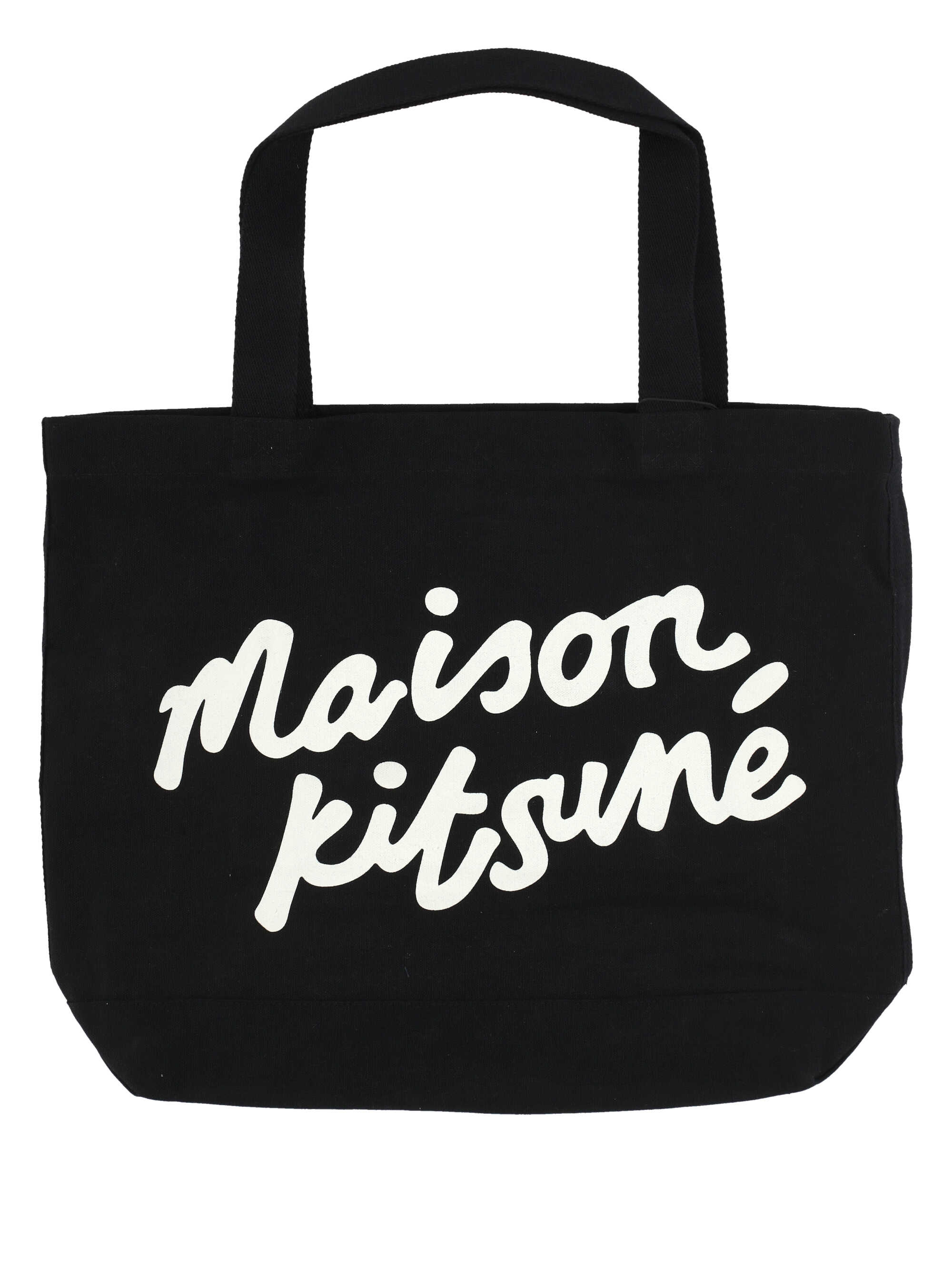 MAISON KITSUNE' Bags.. Black PW05124WW9042P199 (Maison Kitsuné / トートバッグ ) | Maison Kitsuné (メゾン キツネ)