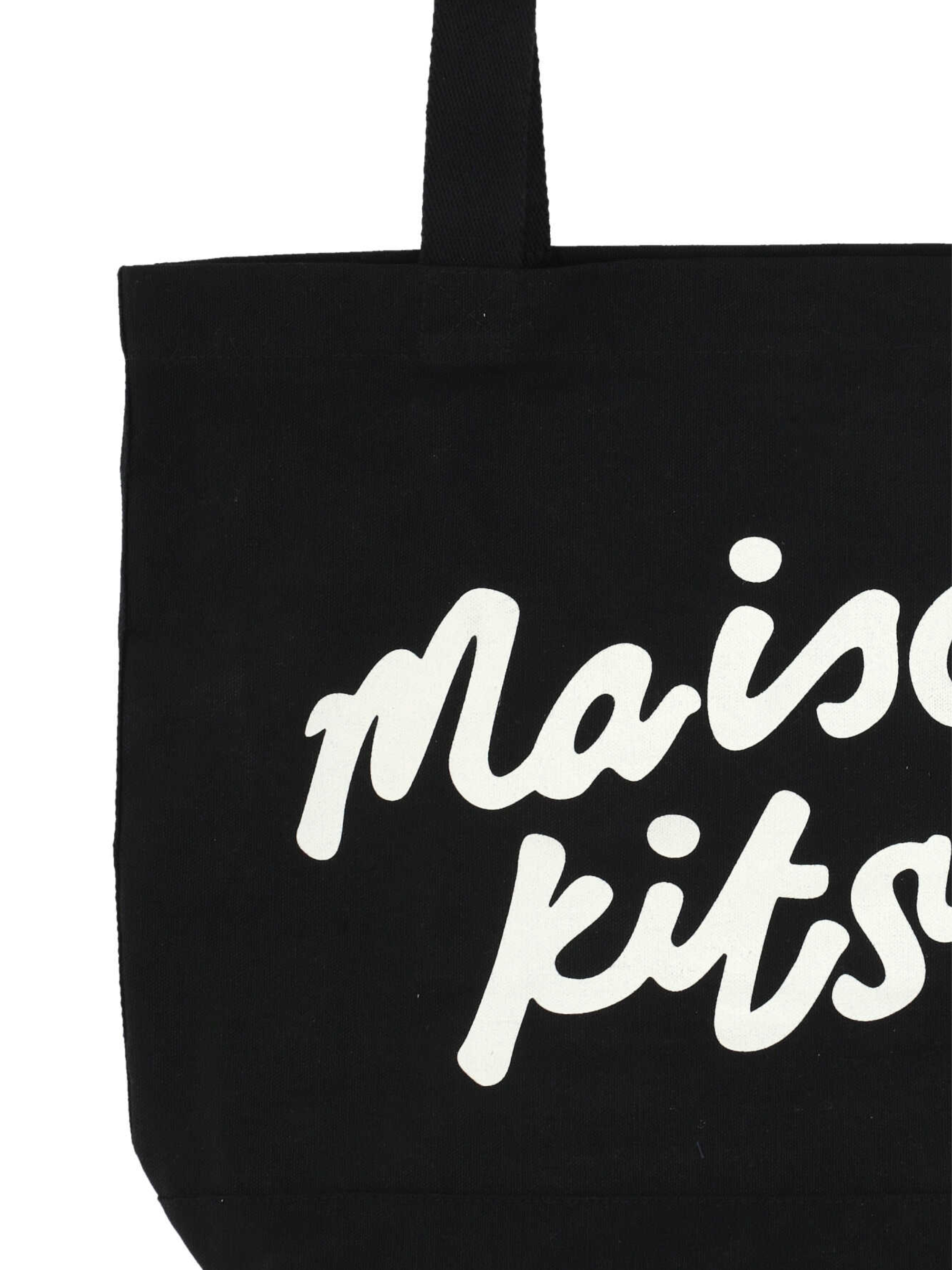MAISON KITSUNE' Bags.. Black PW05124WW9042P199 (Maison Kitsuné / トートバッグ ) | Maison Kitsuné (メゾン キツネ)(1)