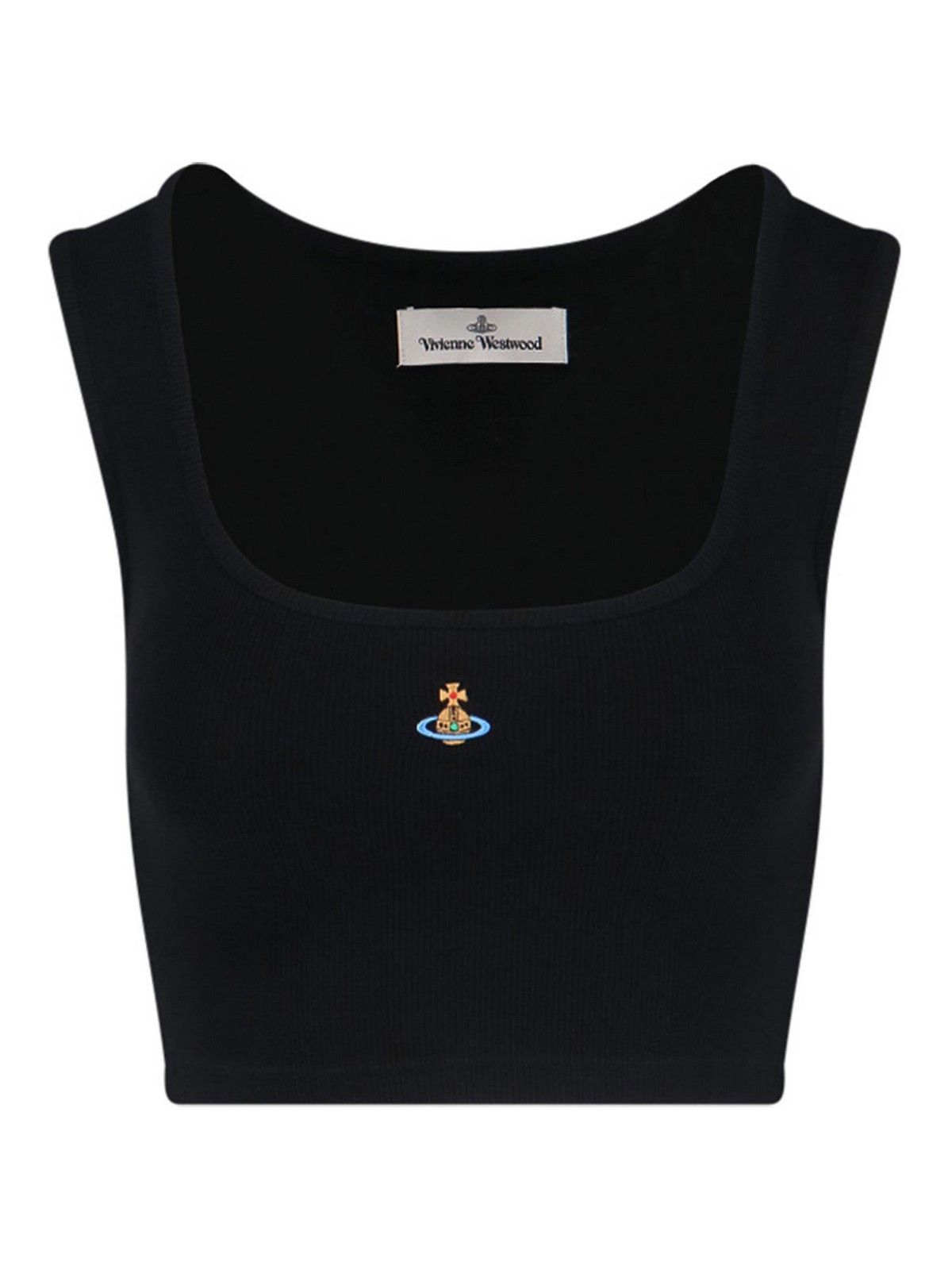 Tank Top Cropped 1G010011J009CN401 (Vivienne Westwood / タンクトップ・キャミソール ) | Vivienne Westwood (ヴィヴィアン・ウェストウッド)
