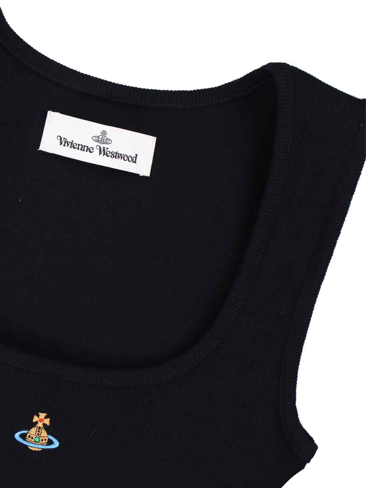 Tank Top Cropped 1G010011J009CN401 (Vivienne Westwood / タンクトップ・キャミソール ) | Vivienne Westwood (ヴィヴィアン・ウェストウッド)(2)