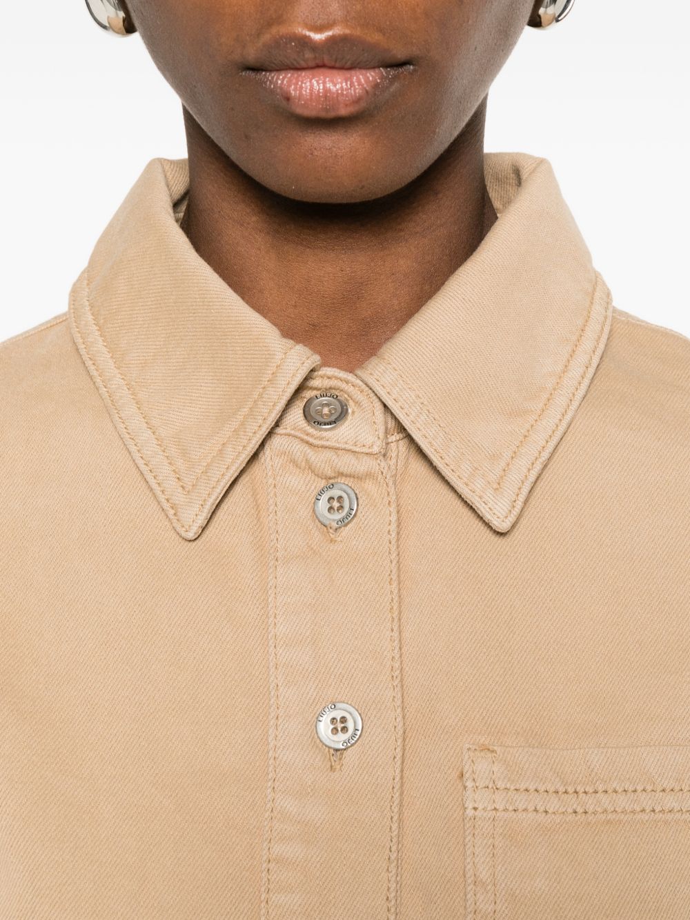 Liu Jo Shirts Beige UA6337D031951213 (LIU•JO / カジュアルジャケット ) | LIU•JO (リュー・ジョー)(1)