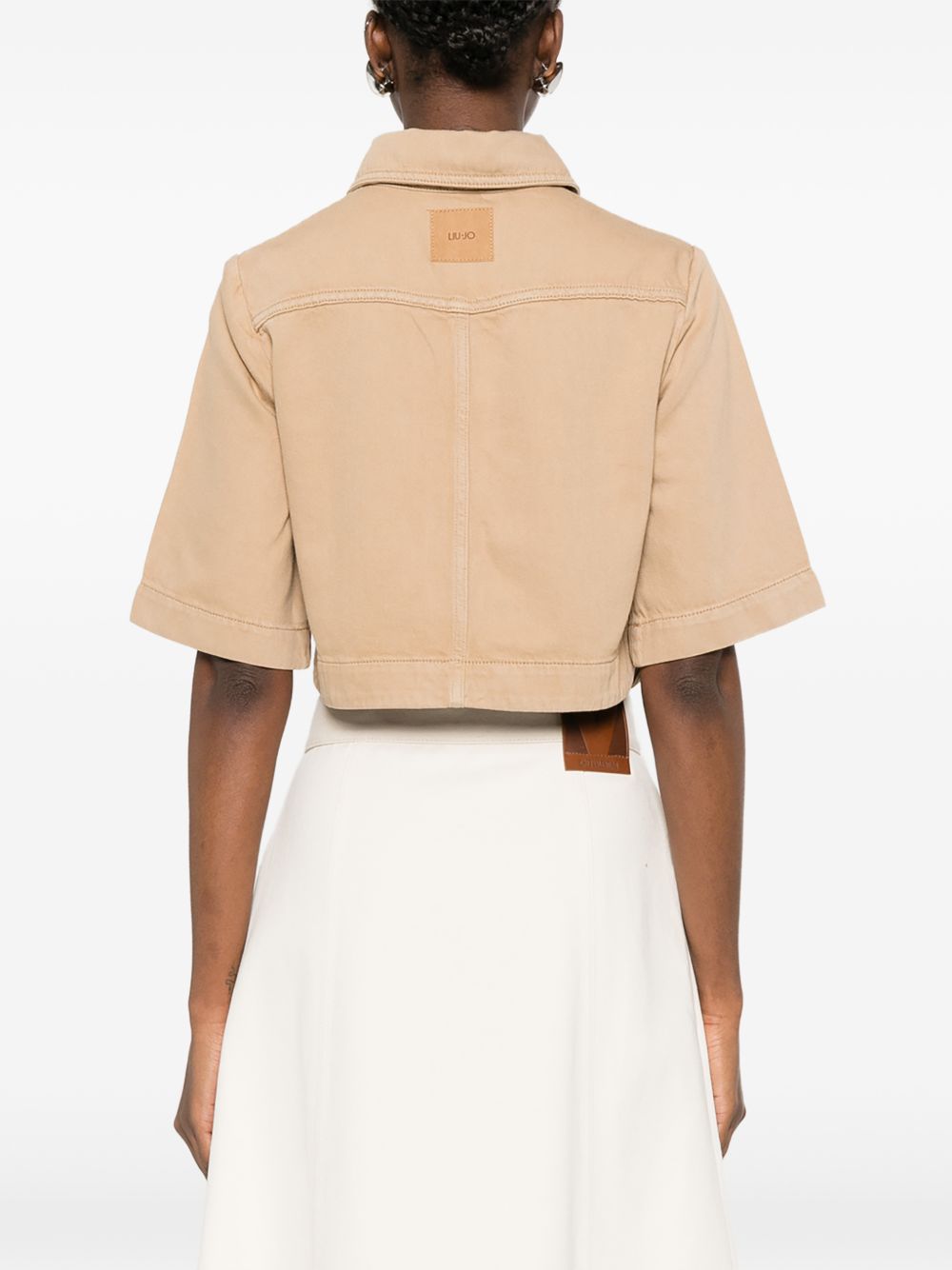 Liu Jo Shirts Beige UA6337D031951213 (LIU•JO / カジュアルジャケット ) | LIU•JO (リュー・ジョー)(4)