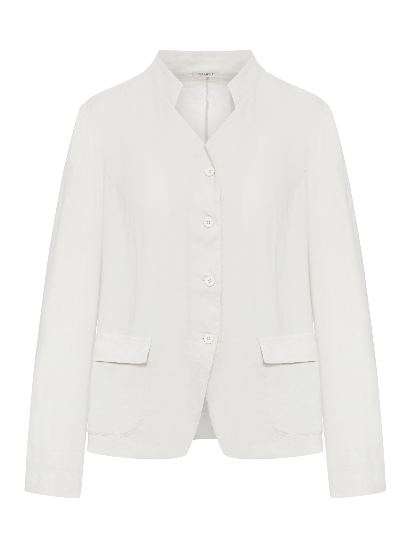 STRETCH LINEN BLEND JACKET CFDTRCC12001 (TRANSIT / ブレザー・ジャケット ) | TRANSIT (トランジット)