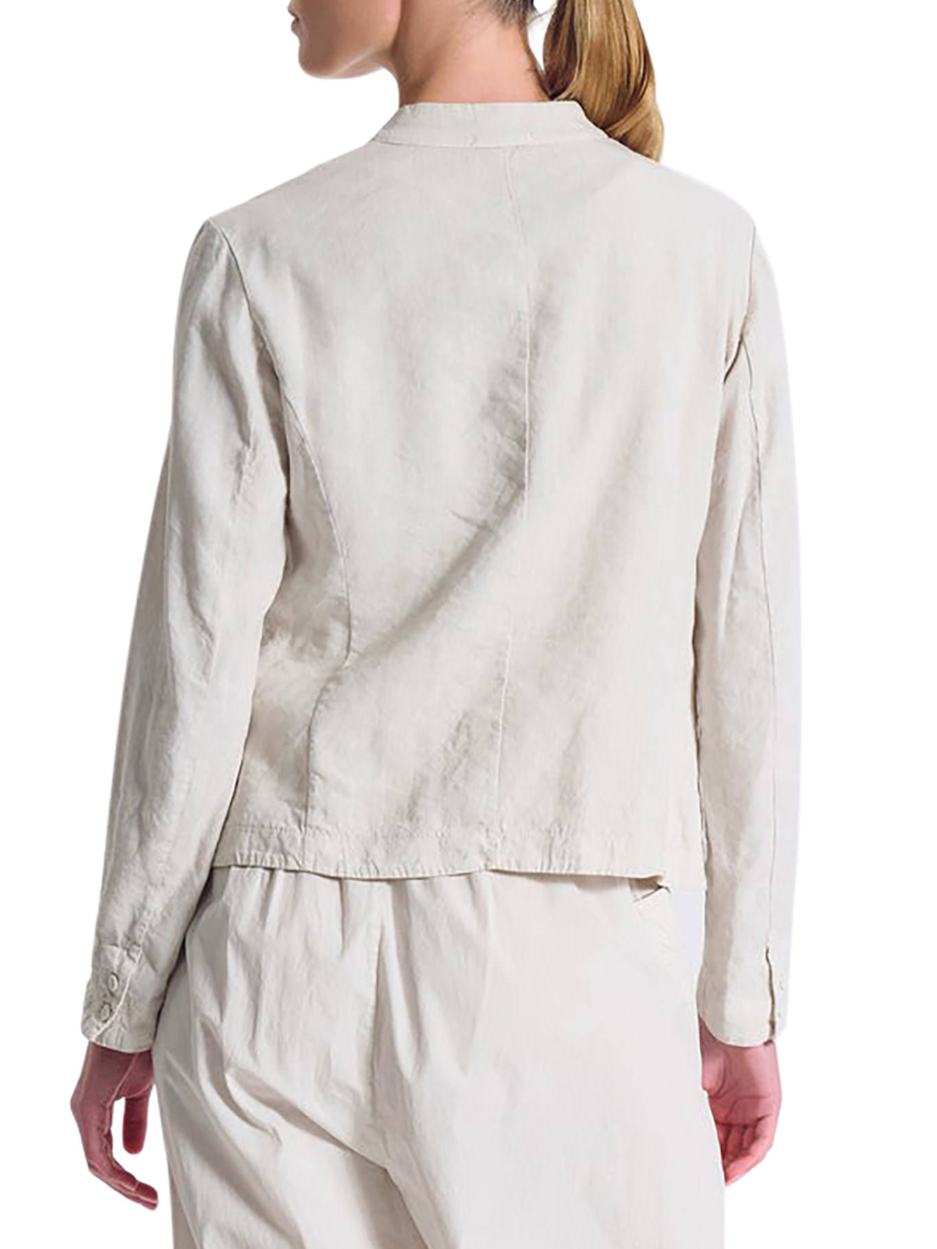 STRETCH LINEN BLEND JACKET CFDTRCC12001 (TRANSIT / ブレザー・ジャケット ) | TRANSIT (トランジット)(3)