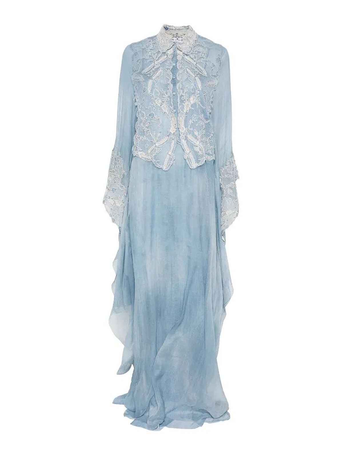 Dress With Embroidery D482Q313APCSFWBS4217 (ERMANNO SCERVINO / ワンピース・ドレス・オールインワン ) | ERMANNO SCERVINO (エルマンノ シェルヴィーノ)