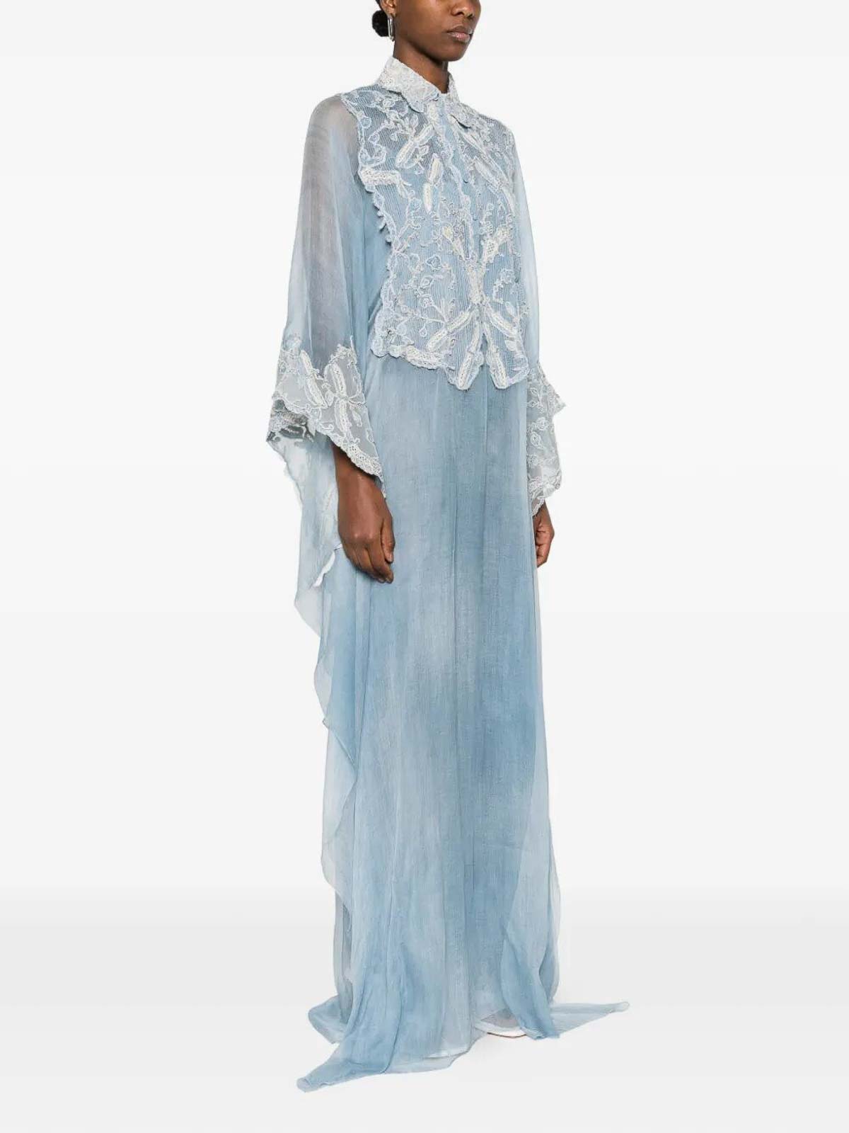 Dress With Embroidery D482Q313APCSFWBS4217 (ERMANNO SCERVINO / ワンピース・ドレス・オールインワン ) | ERMANNO SCERVINO (エルマンノ シェルヴィーノ)(1)