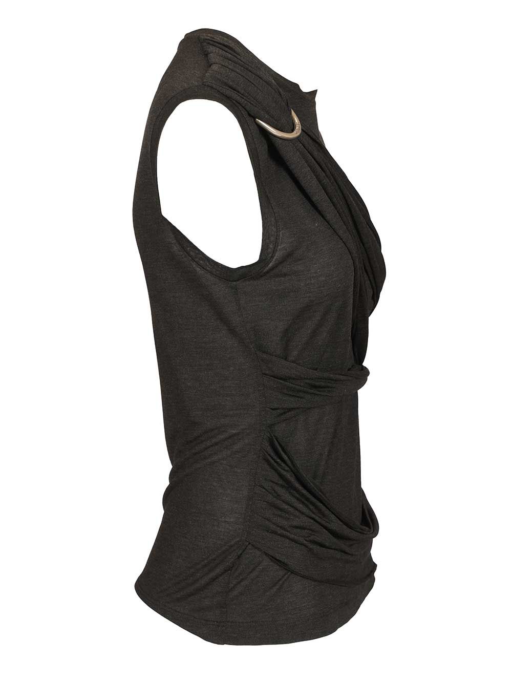 DRAPED TANK TOP SS26T05 (DURAZZI / タンクトップ・キャミソール ) | DURAZZI (デュラッツィ)(2)