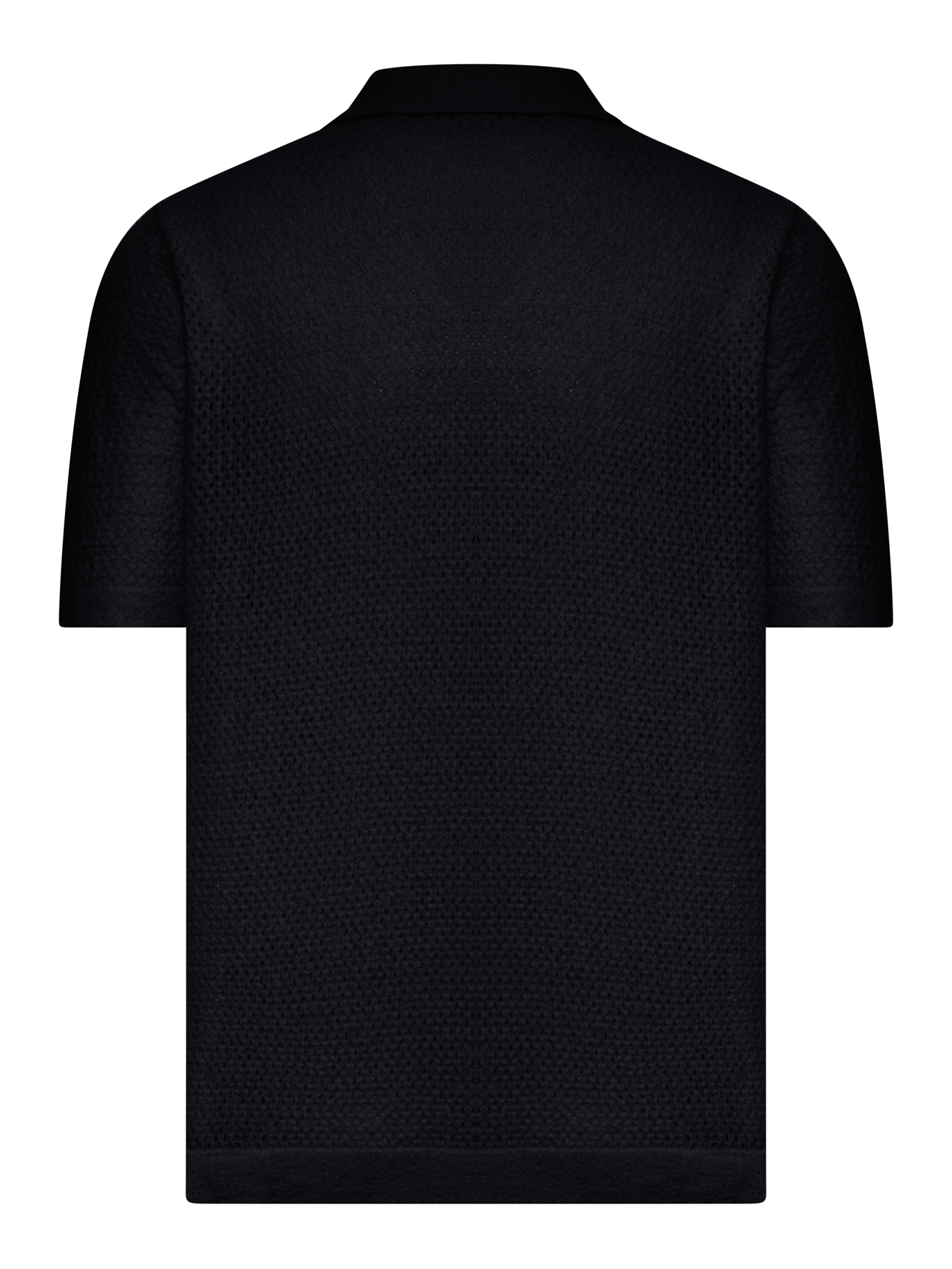 PERFORATED KNIT SHIRT WITH CLASSIC COLLAR 261MYA4432509 (roberto collina / シャツ・ブラウス ) | roberto collina (ロベルトコリーナ)(1)