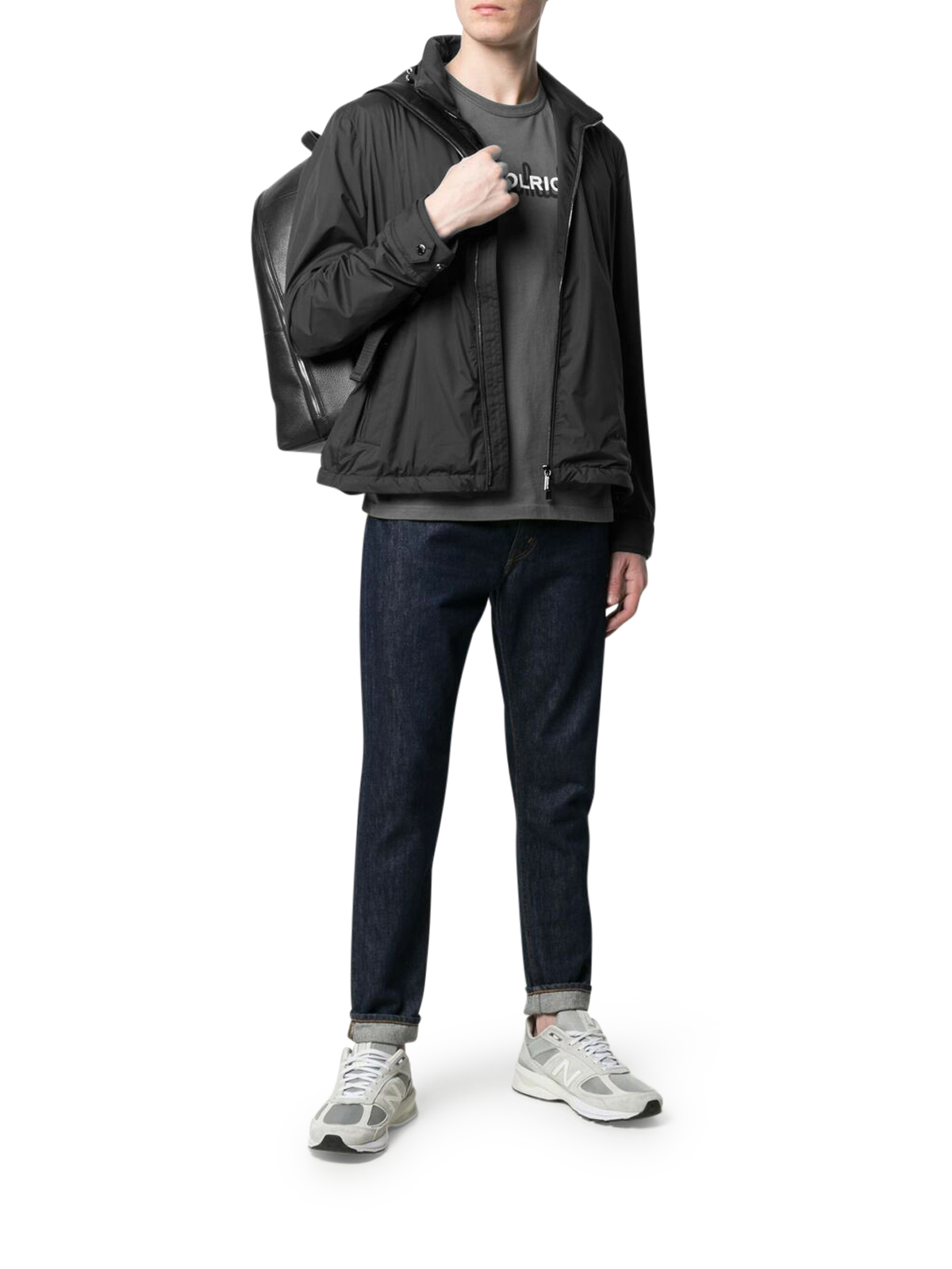 Jacket with zip MOUGI100026TEPA034U0001 (MooRER / カジュアルジャケット ) | MooRER (ムーレー)(1)