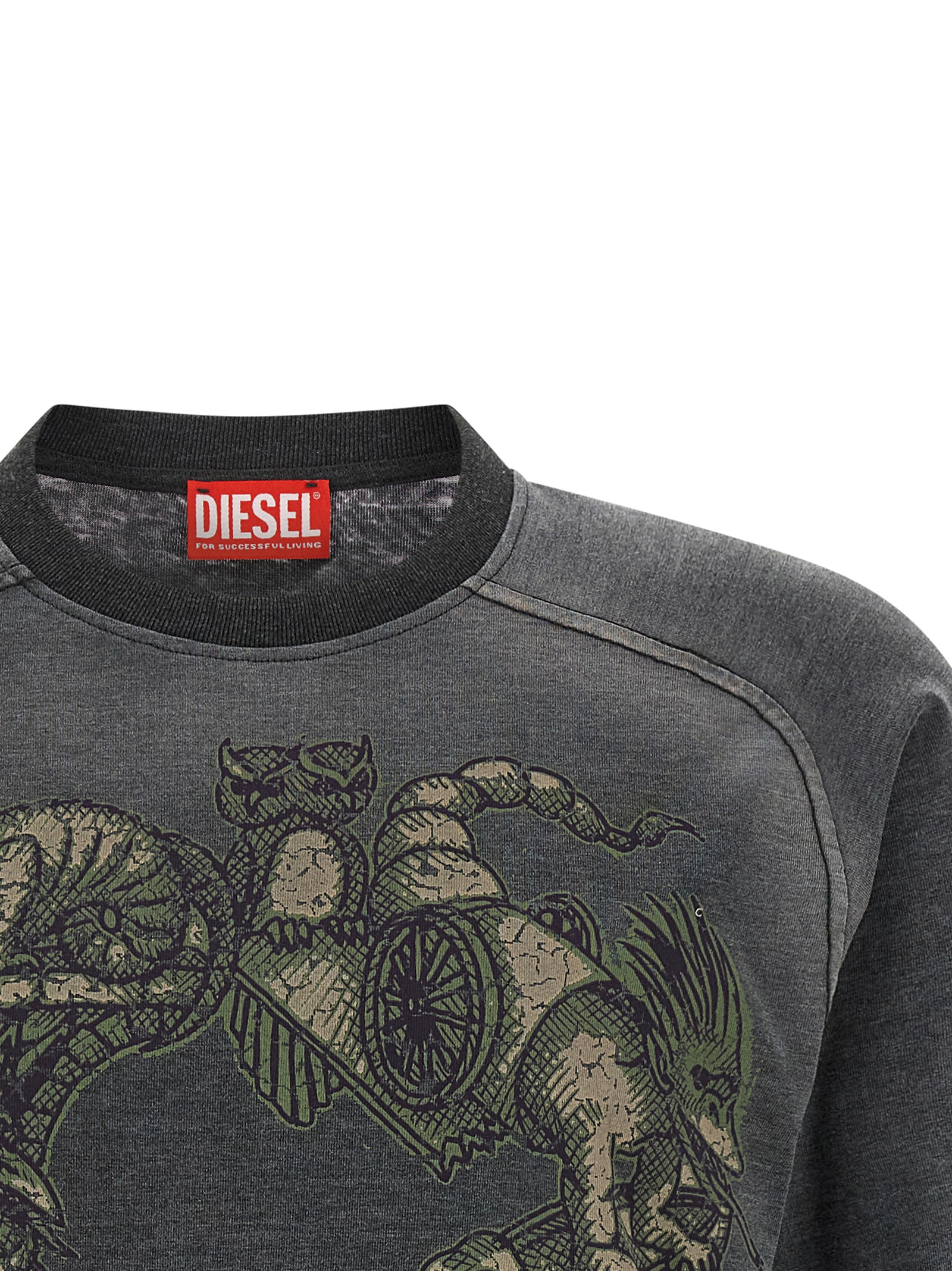 'T-Jori-A' T-shirt A230020WECN900 (Diesel / Tシャツ・カットソー ) | Diesel (ディーゼル)(2)