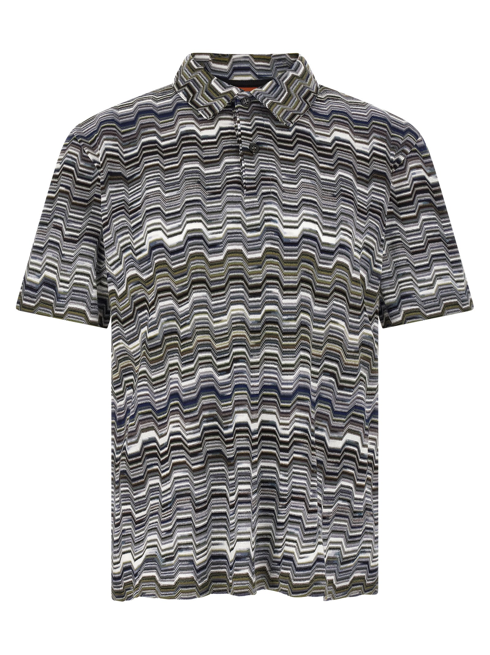 Irregular zigzag polo shirt US26S20BBR014OS616H (MISSONI / ポロシャツ ) | MISSONI (ミッソー二)