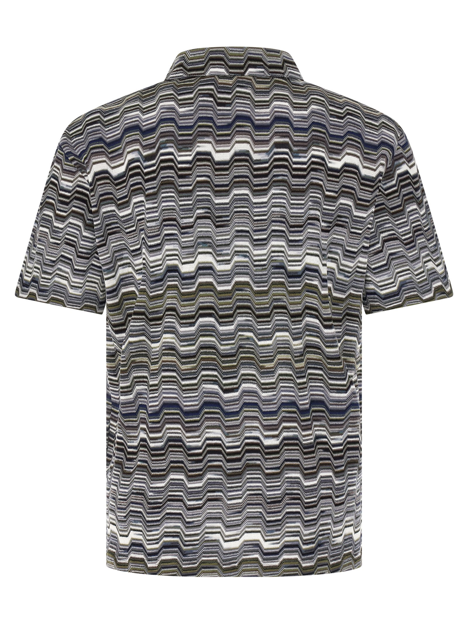 Irregular zigzag polo shirt US26S20BBR014OS616H (MISSONI / ポロシャツ ) | MISSONI (ミッソー二)(1)