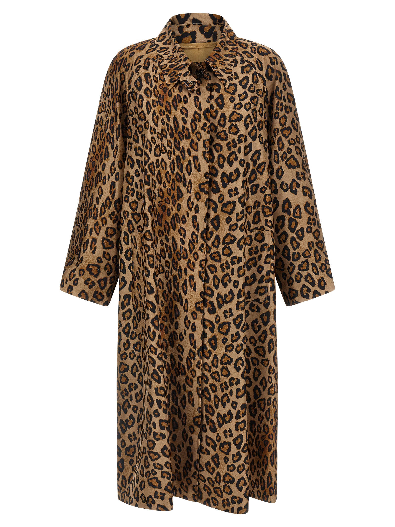 Silk trench coat OO888SE305860 (alberto biani / コート ) | alberto biani (アルベルト ビアーニ)