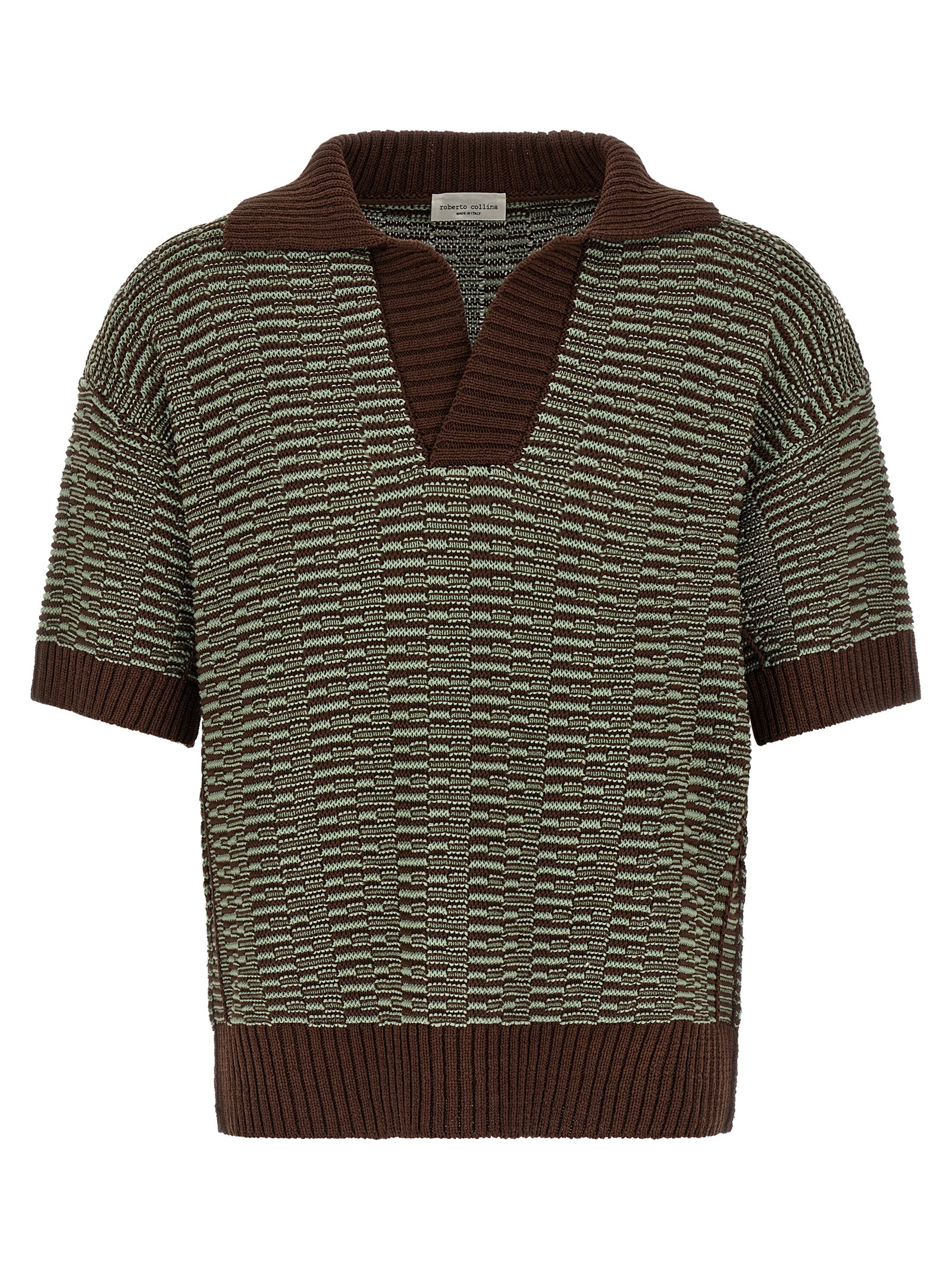 'Links' polo shirt 261MYA3502408 (roberto collina / ポロシャツ ) | roberto collina (ロベルトコリーナ)