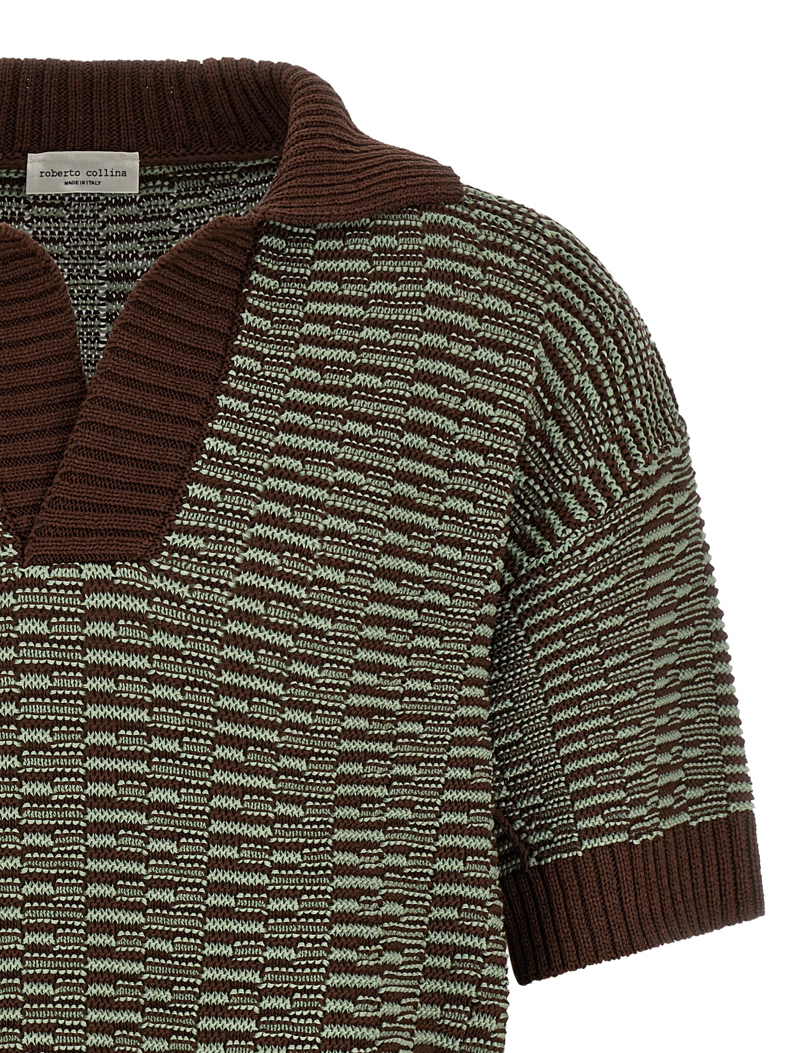 'Links' polo shirt 261MYA3502408 (roberto collina / ポロシャツ ) | roberto collina (ロベルトコリーナ)(2)