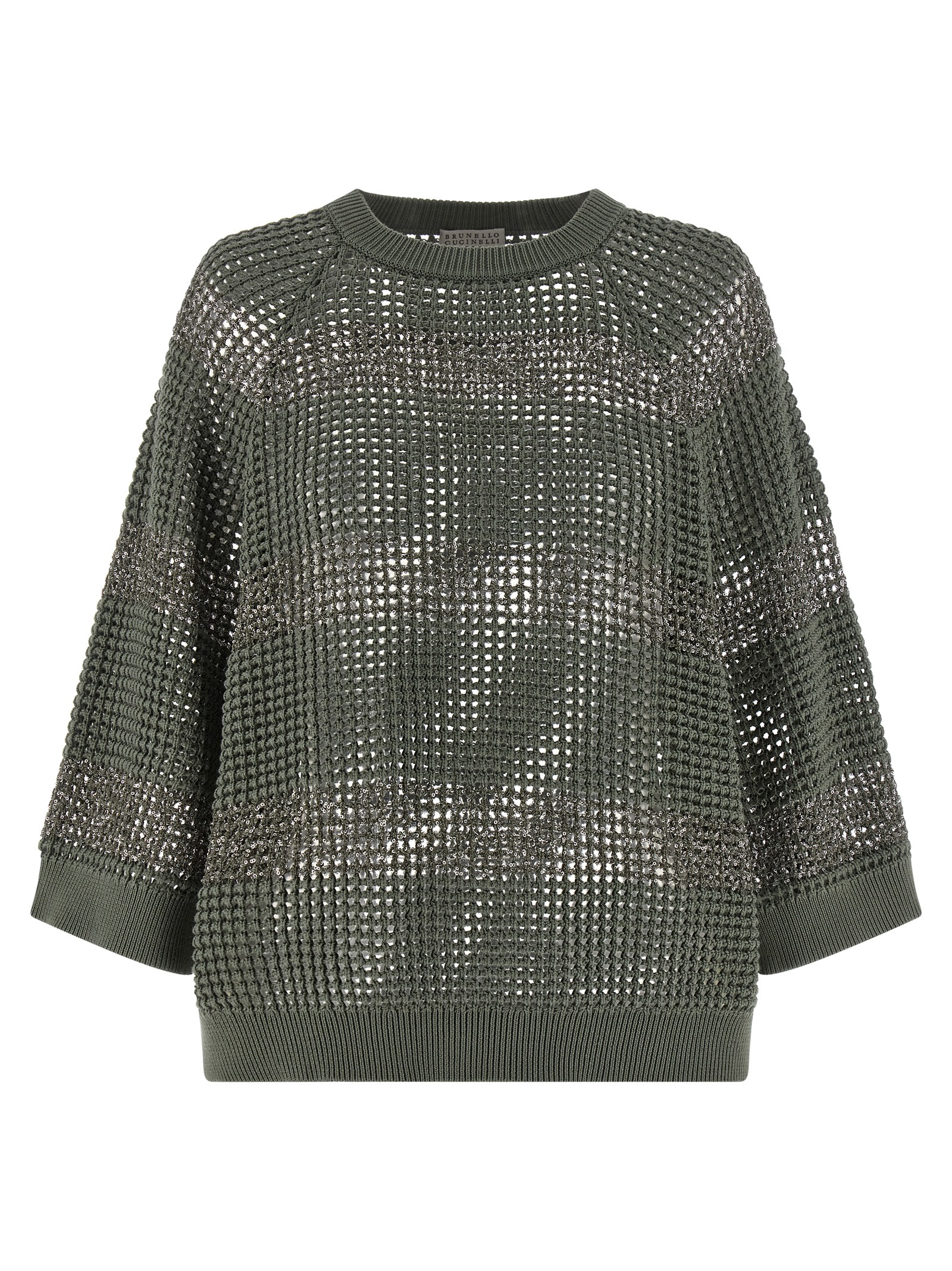 'Dazzling Stripes' sweater M58772800COC75 (Brunello Cucinelli / ニット・セーター・カーディガン ) | Brunello Cucinelli (ブルネロ・クチネリ)