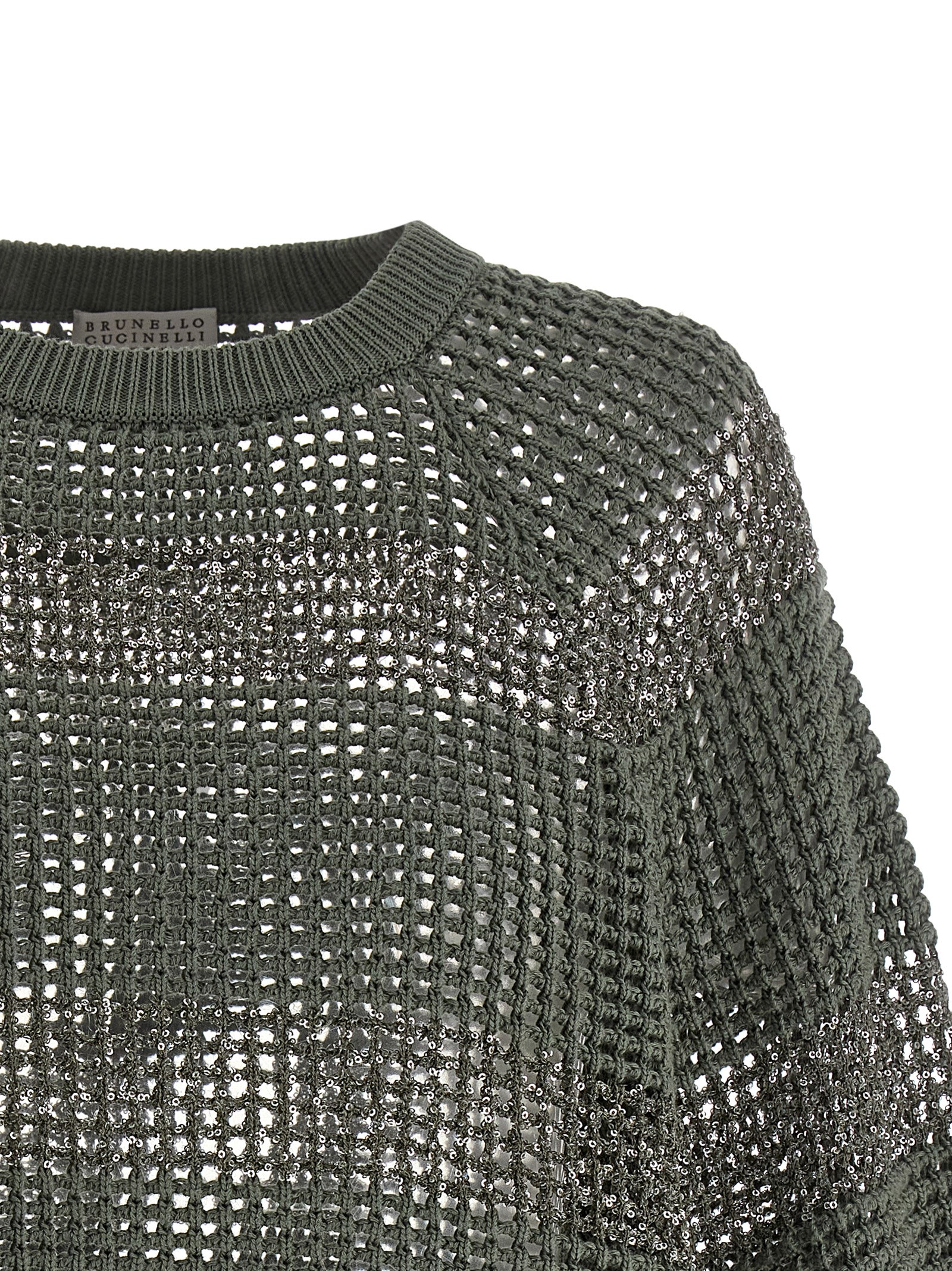 'Dazzling Stripes' sweater M58772800COC75 (Brunello Cucinelli / ニット・セーター・カーディガン ) | Brunello Cucinelli (ブルネロ・クチネリ)(2)