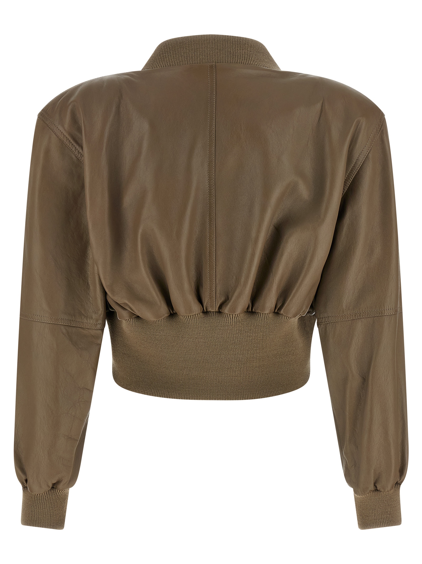 Cropped bomber jacket CH26SCV8220023T (Chloé / レザー&ファージャケット・コート ) | Chloé (クロエ)(1)