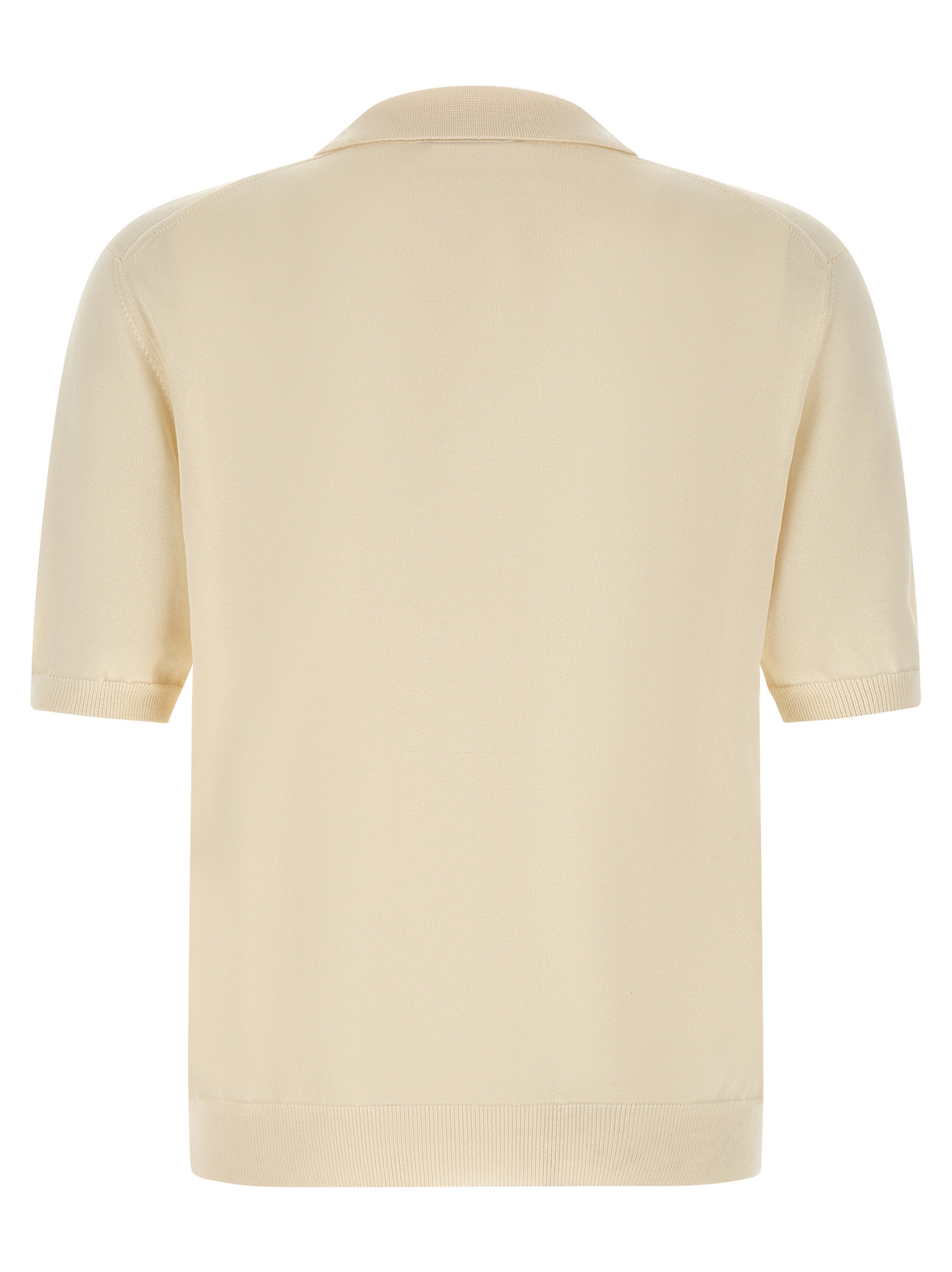 Cotton knit polo shirt 810332ZY318Z3372 (ZANONE / ポロシャツ ) | ZANONE (ザノーネ)(1)