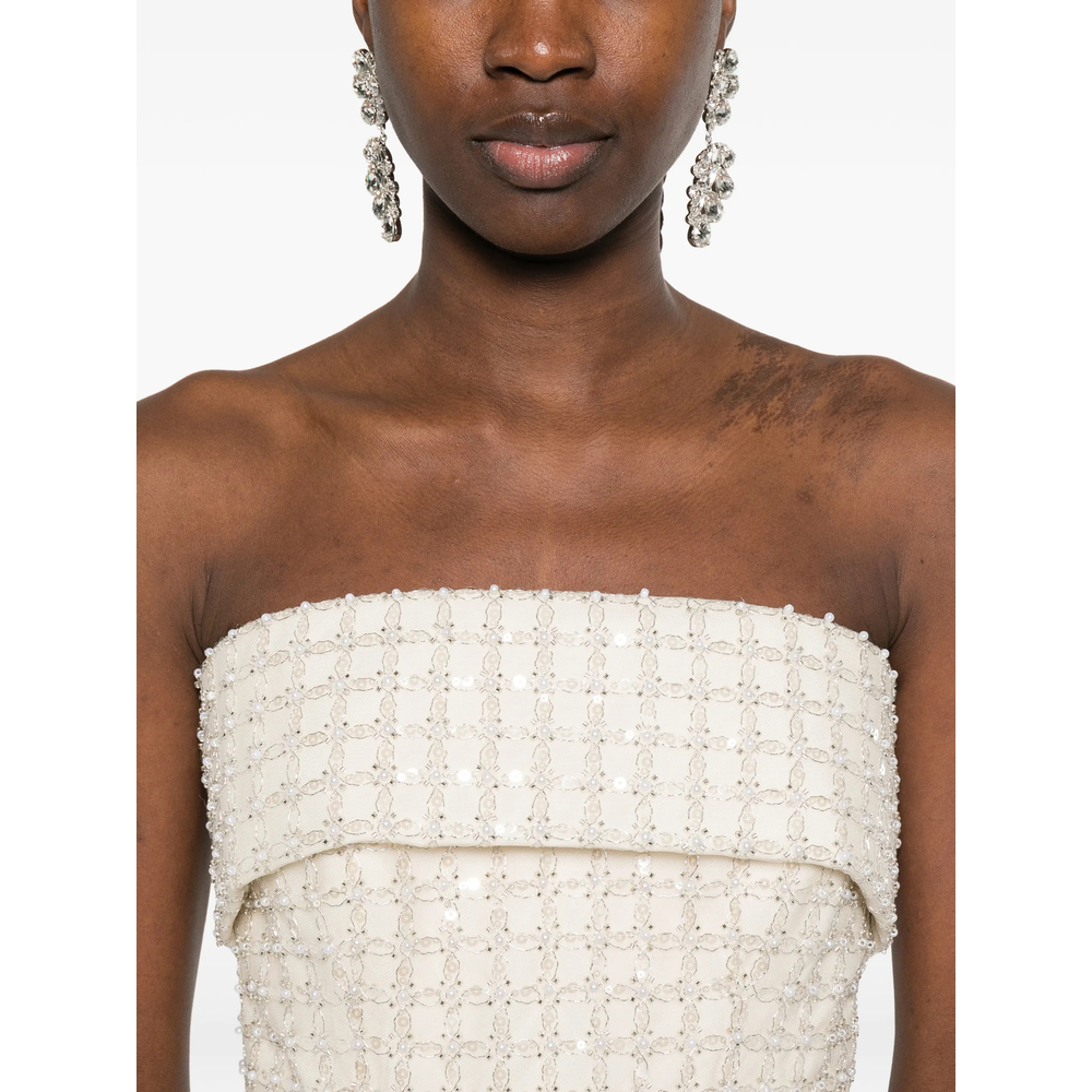 Dress Elie Saab D1003WHWHI (ELIE SAAB / ワンピース・ドレス・オールインワン ) | ELIE SAAB (エリー サーブ)(3)