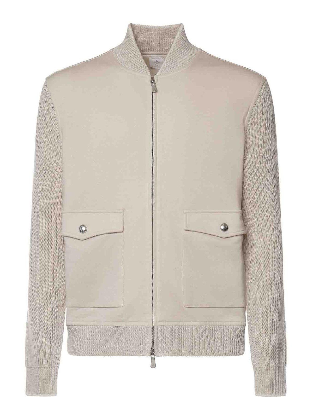 Cotton And Linen Bomber Jacket M75GBTM32TES0M2000201 (eleventy / カジュアルジャケット ) | eleventy (イレブンティ)