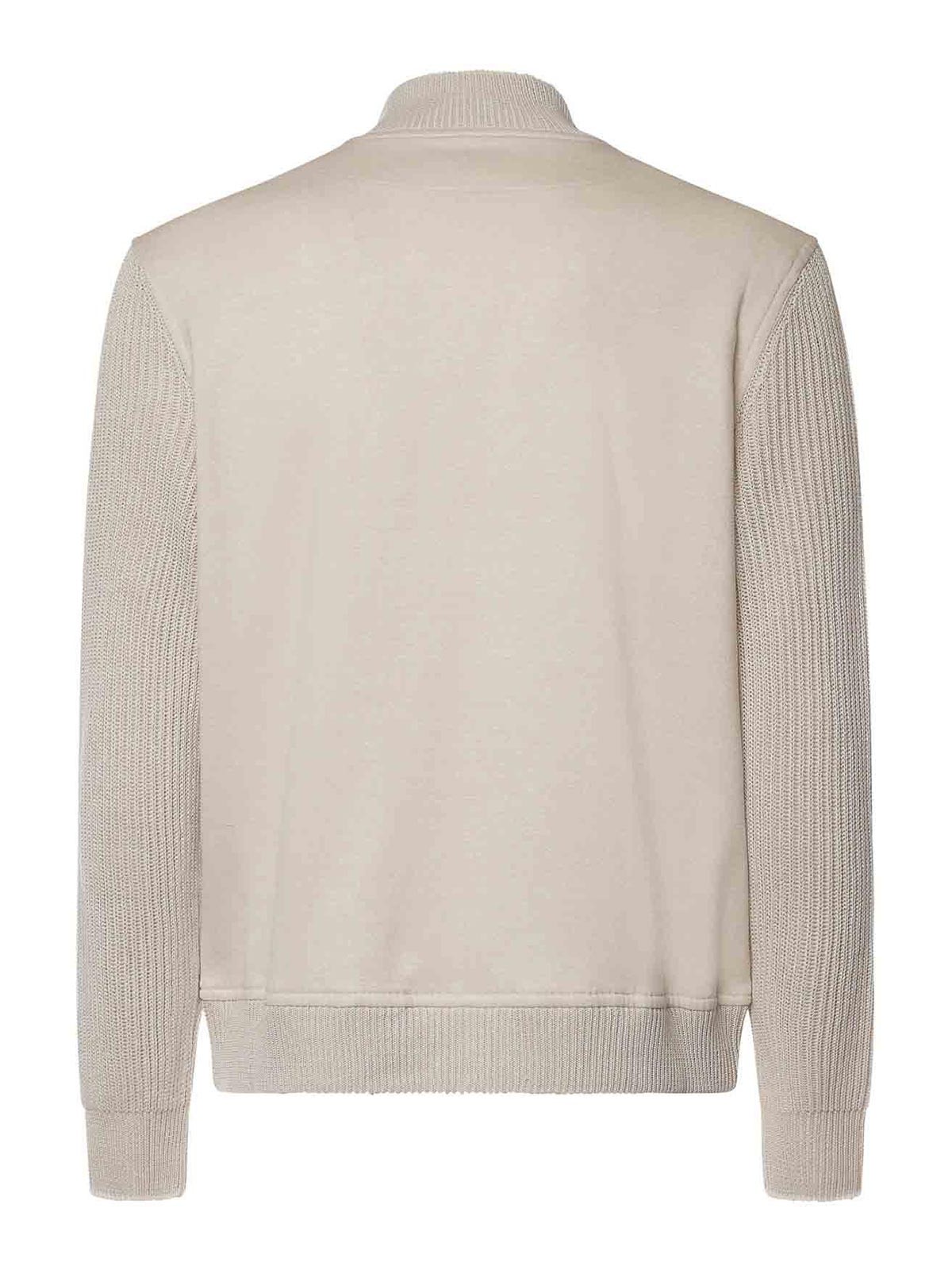 Cotton And Linen Bomber Jacket M75GBTM32TES0M2000201 (eleventy / カジュアルジャケット ) | eleventy (イレブンティ)(2)