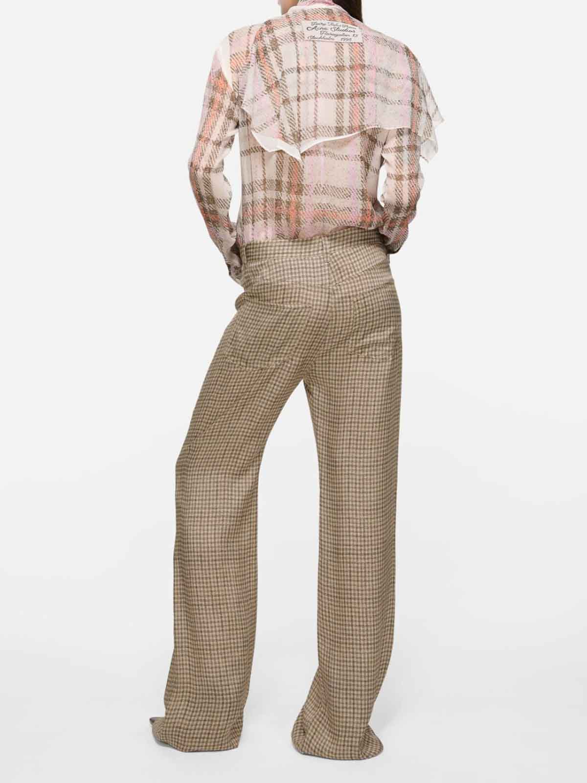 Check Tailored Trousers AK0964AEK (Acne Studios / パンツ ) | Acne Studios (アクネ ストゥディオズ)(3)