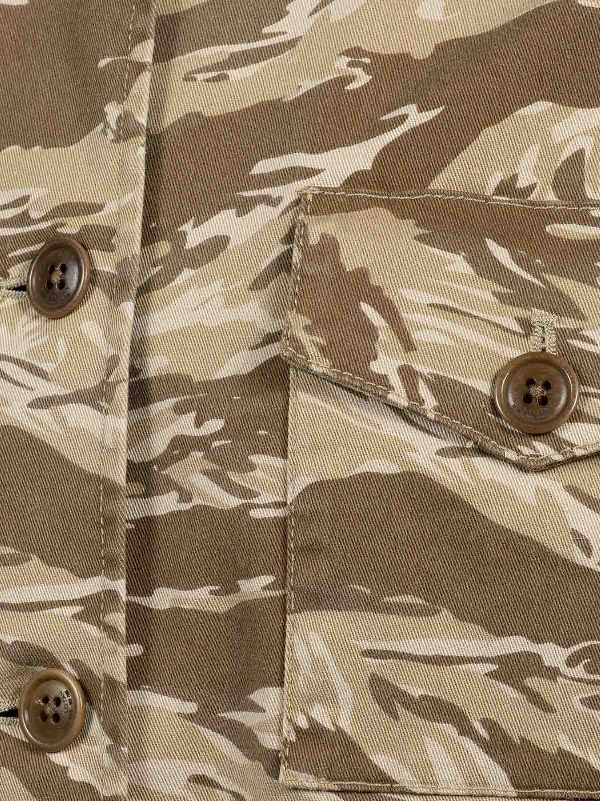 Camouflage Shirt In Khaki 11299W837 (NILI LOTAN / シャツ・ブラウス ) | NILI LOTAN (ニリ ロタン)(5)