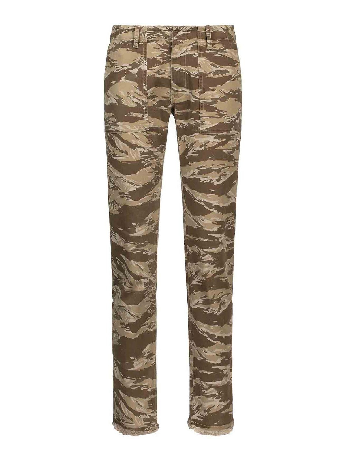 Camouflage Pants In Khaki 285W837 (NILI LOTAN / パンツ ) | NILI LOTAN (ニリ ロタン)