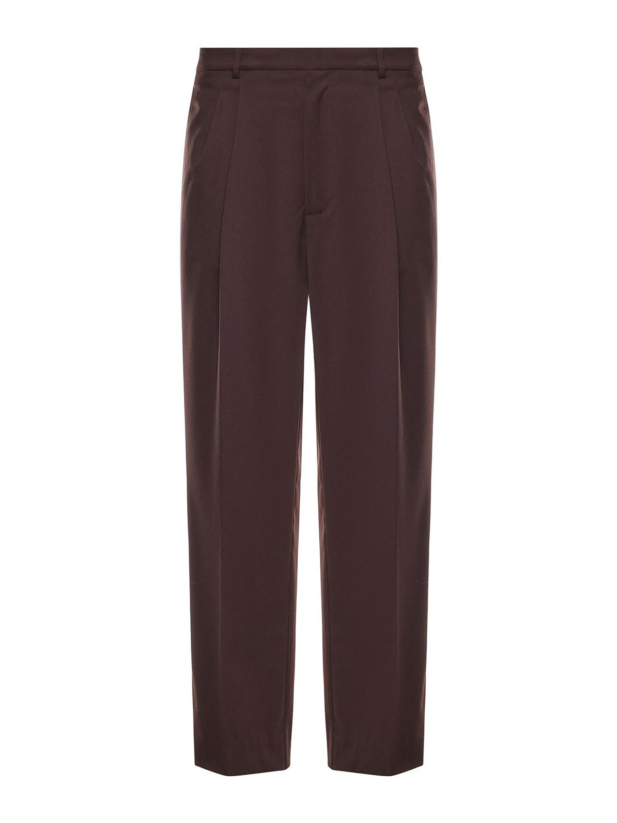 Regular-Fit Wool Blend Trousers B6F005169M (AMARÁNTO / パンツ ) | AMARÁNTO (アマラント)