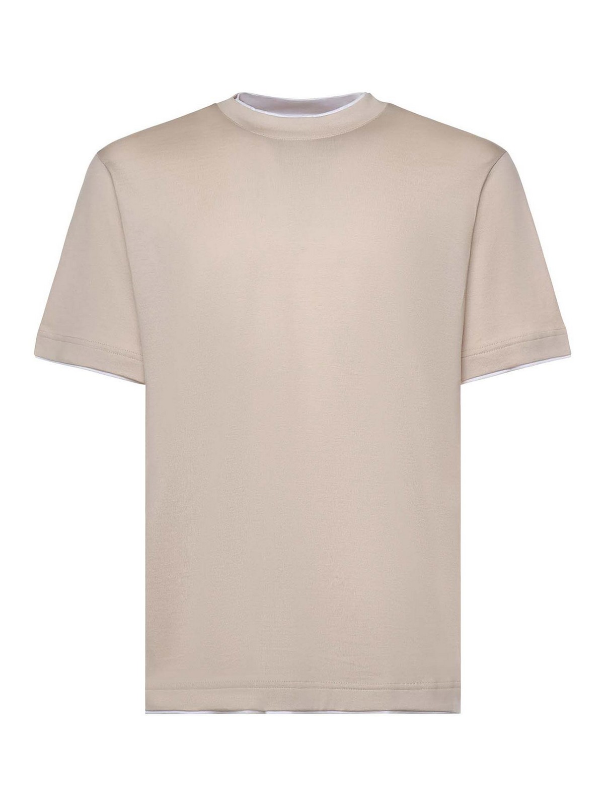 Cotton T-Shirt M75TSHM04TES0M2370301 (eleventy / Tシャツ・カットソー ) | eleventy (イレブンティ)