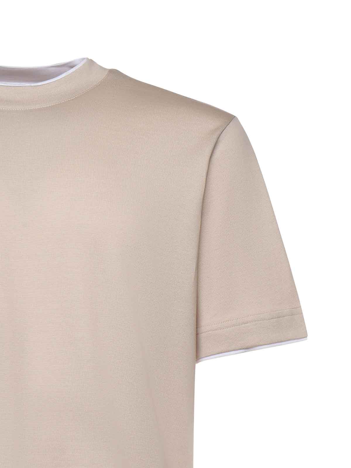 Cotton T-Shirt M75TSHM04TES0M2370301 (eleventy / Tシャツ・カットソー ) | eleventy (イレブンティ)(1)