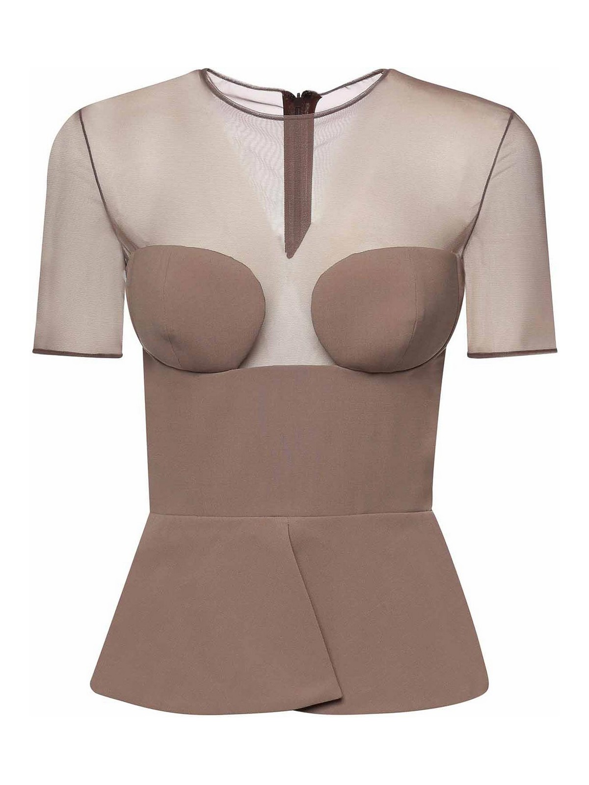 Bustier Top NDTOP1107500700VR (NENSI DOJAKA / シャツ・ブラウス ) | NENSI DOJAKA (ネンシ ドジョカ)